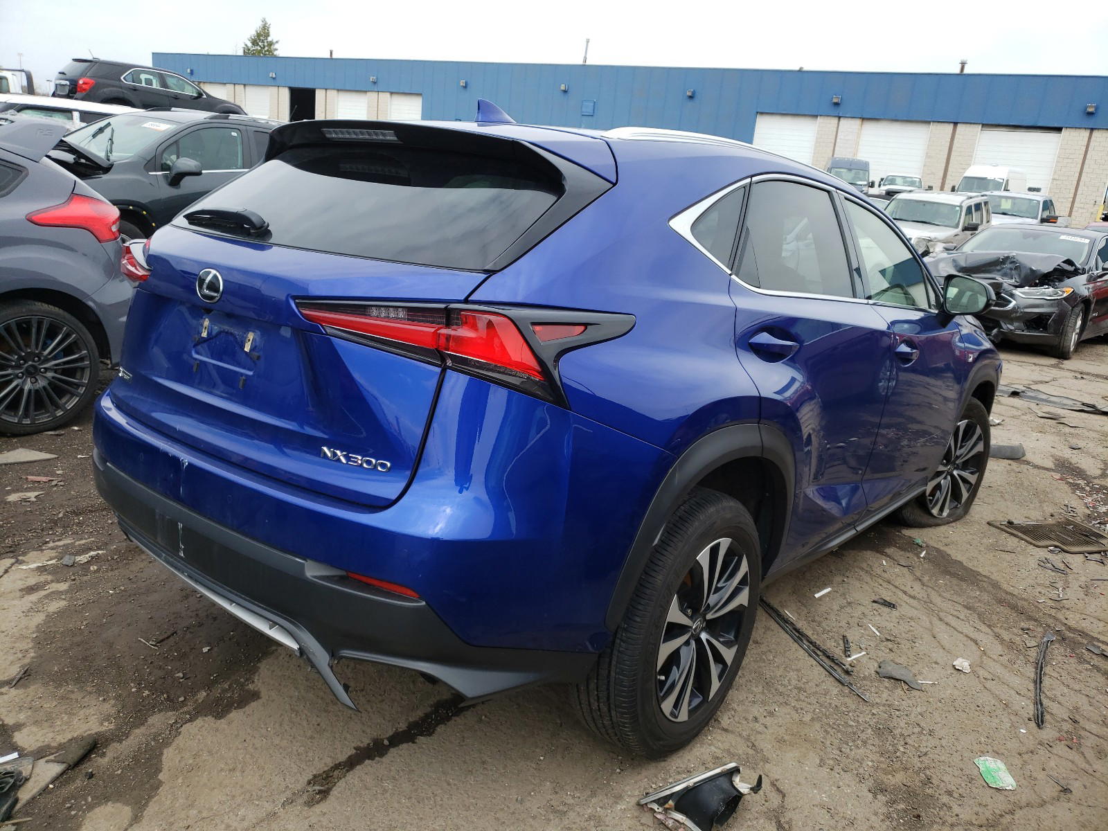 Photo 4 from auction – 2018 LEXUS NX 300 BAS with VIN JTJBARBZ5J2178303