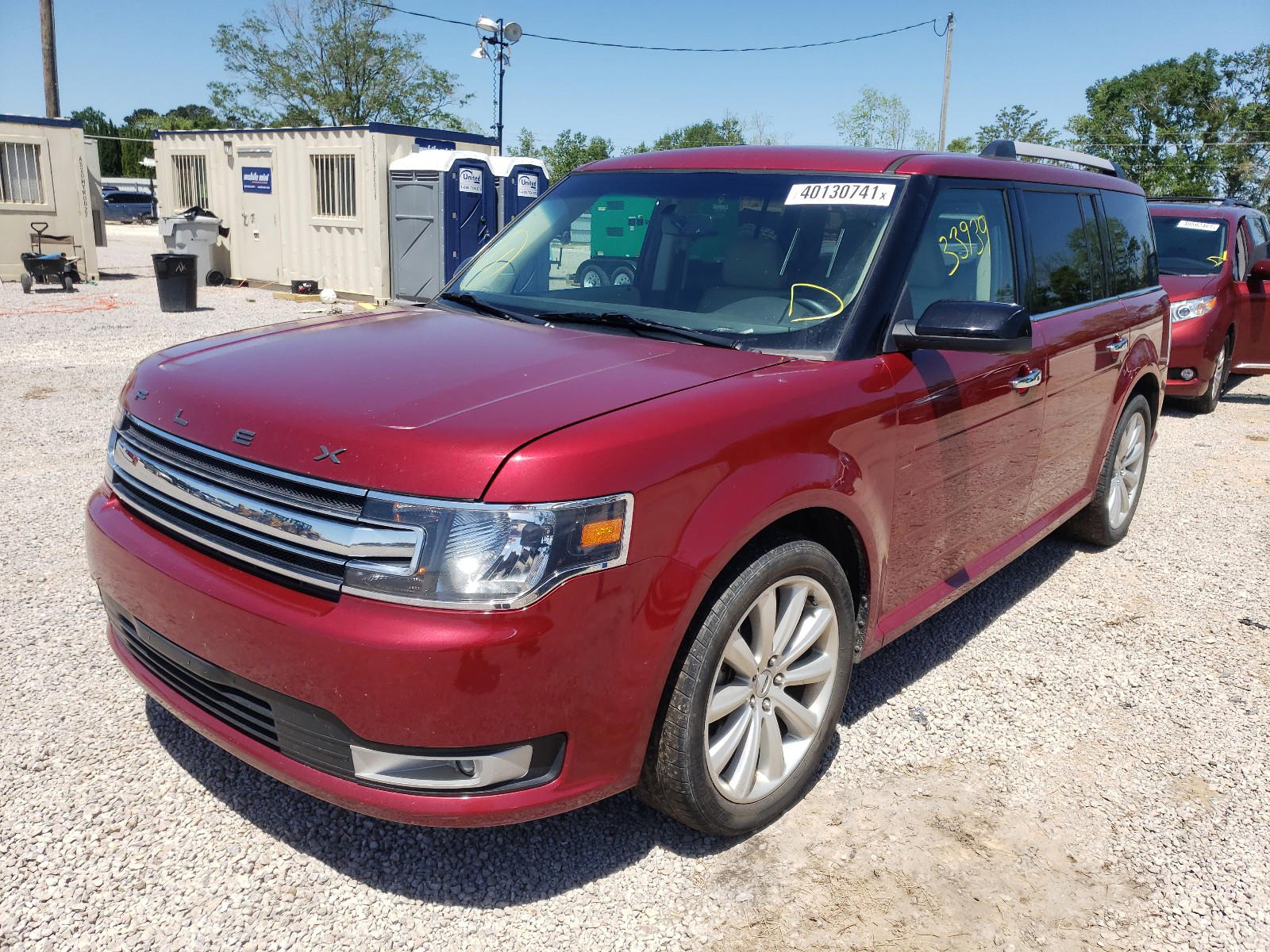 Photo 2 from auction – 2019 FORD FLEX SEL with VIN 2FMGK5C88KBA08853