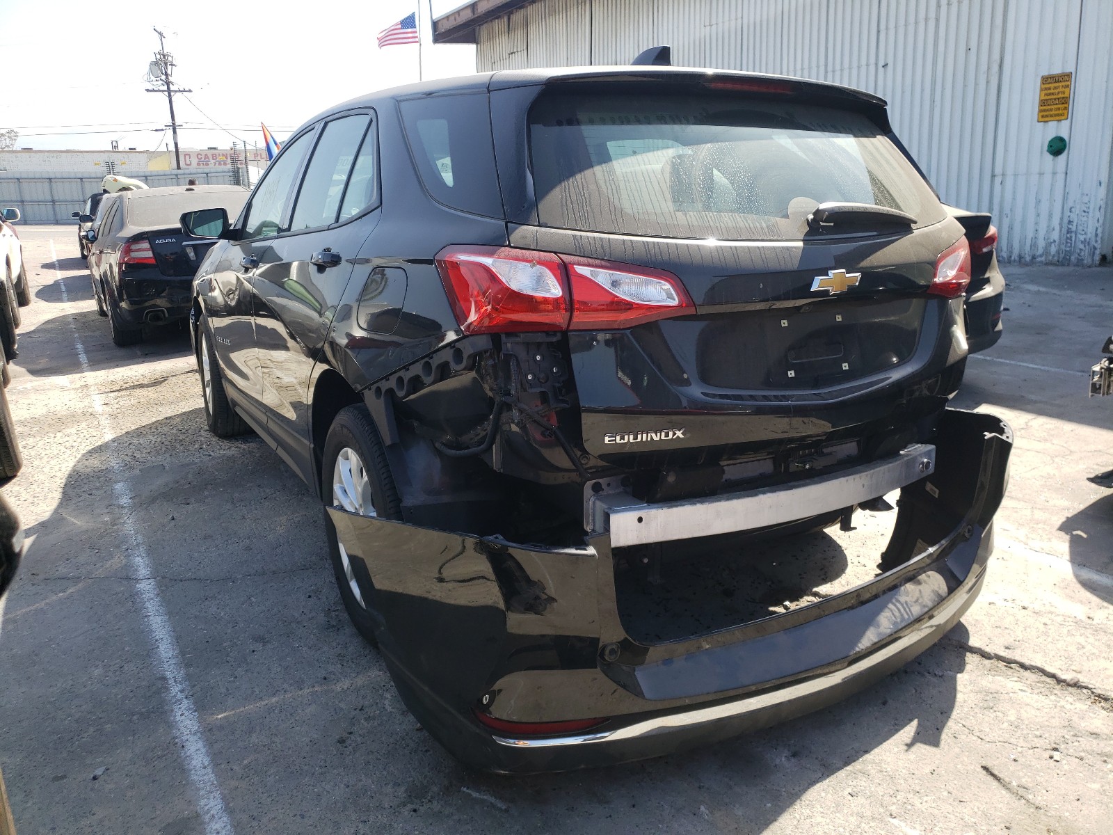 Photo 3 from auction – 2018 CHEVROLET EQUINOX LS with VIN 2GNAXHEV7J6335999