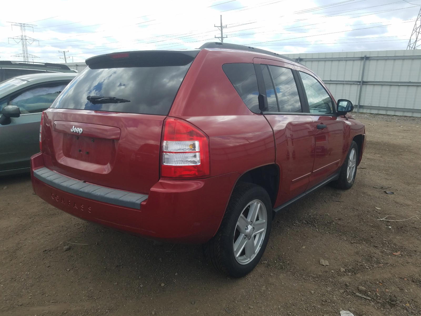 Photo 4 from auction – 2008 JEEP COMPASS SP with VIN 1J8FT47W28D759927