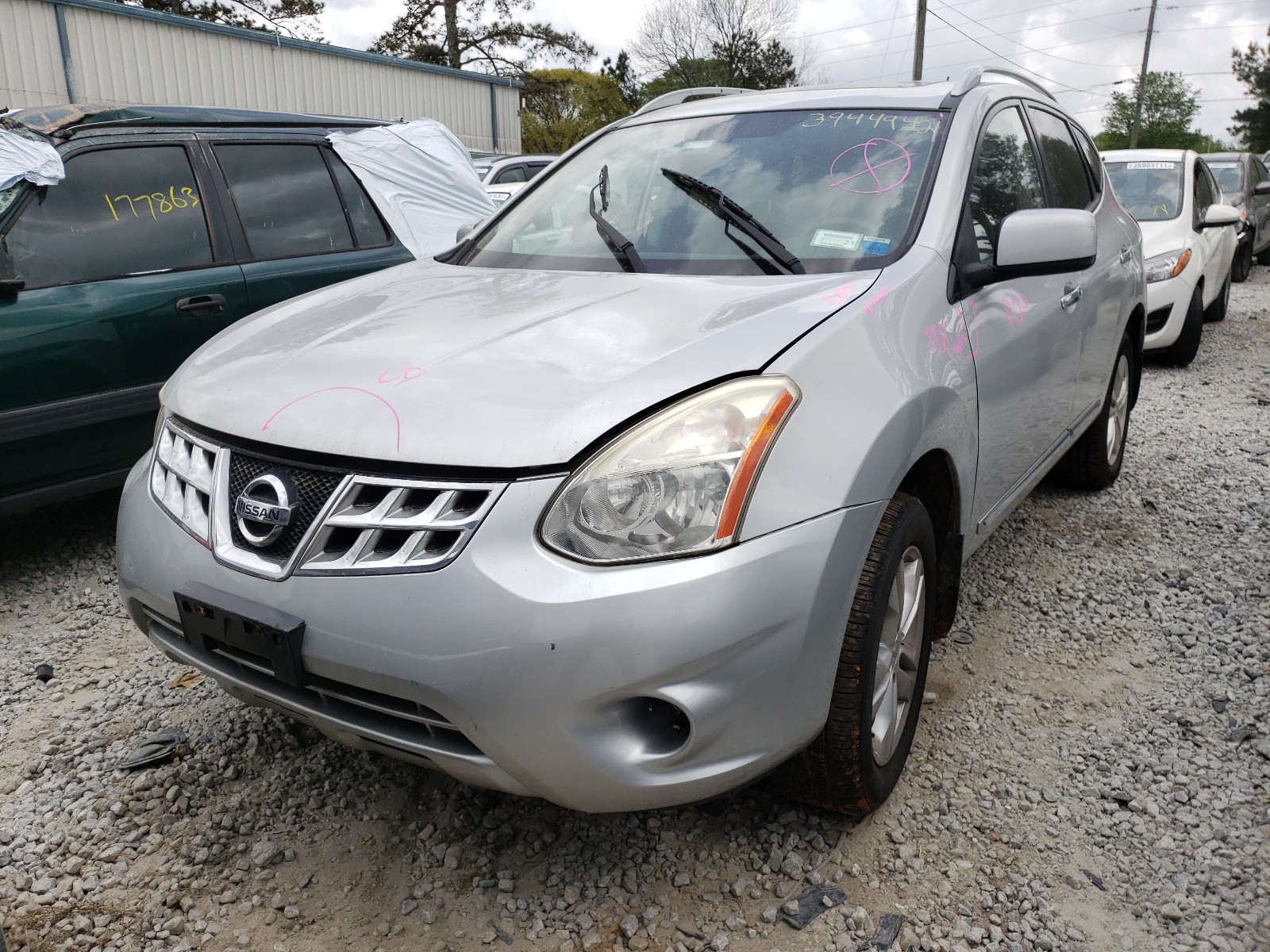 Photo 2 from auction – 2013 NISSAN ROGUE S with VIN JN8AS5MV2DW129642