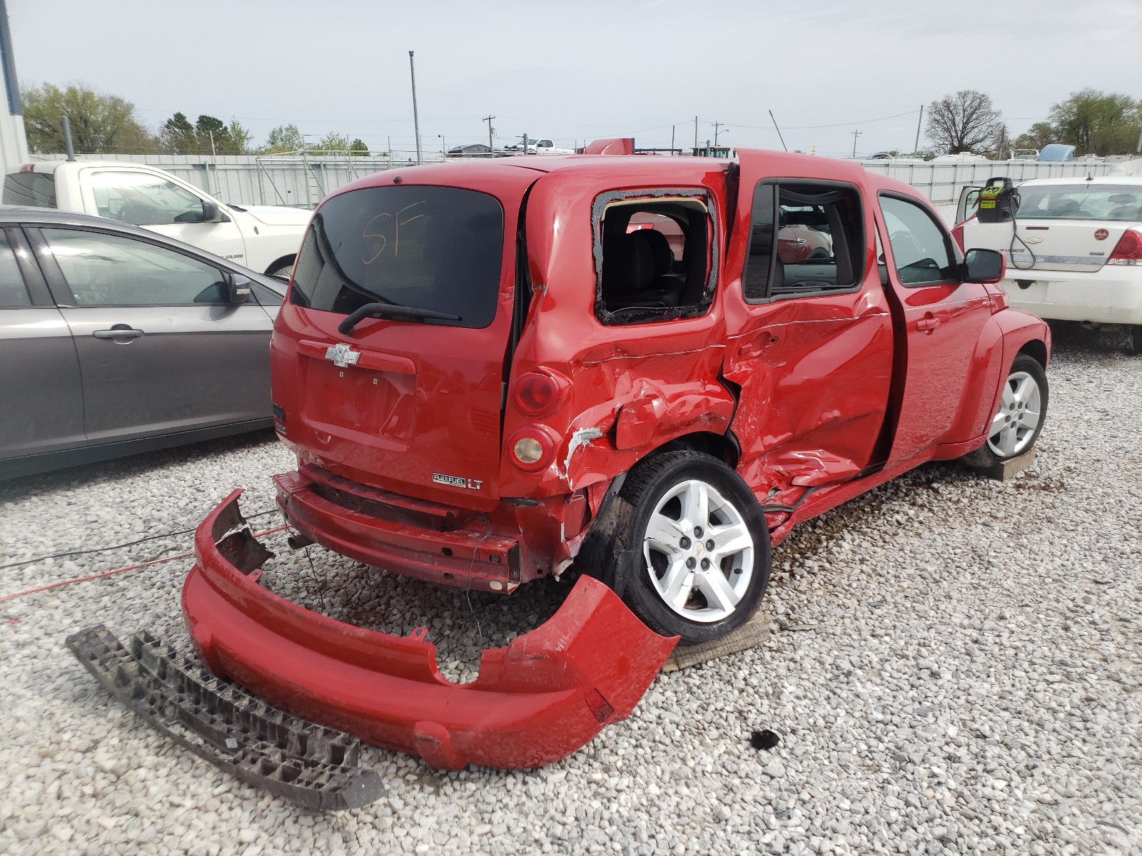 Photo 4 from auction – 2009 CHEVROLET HHR LT with VIN 3GNCA23B69S637152