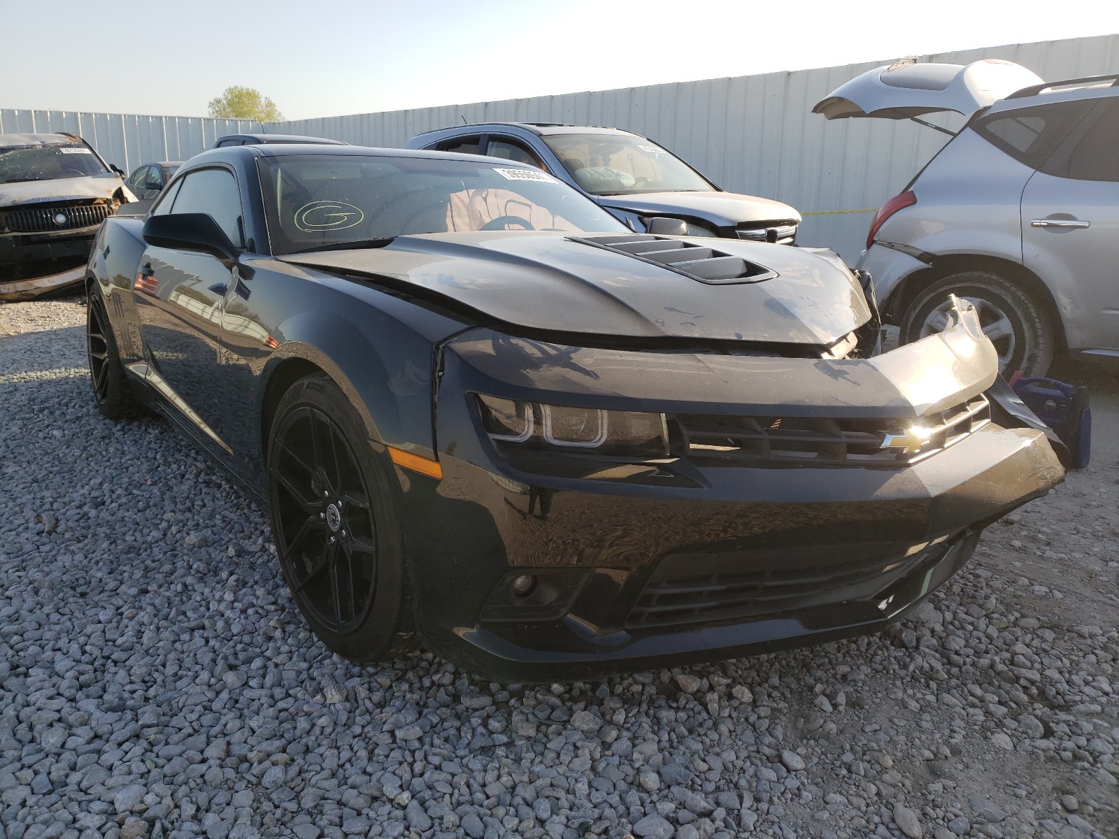 CHEVROLET CAMARO SS 2015 with VIN 2G1FG1EW1F9299627 - Photo from auction