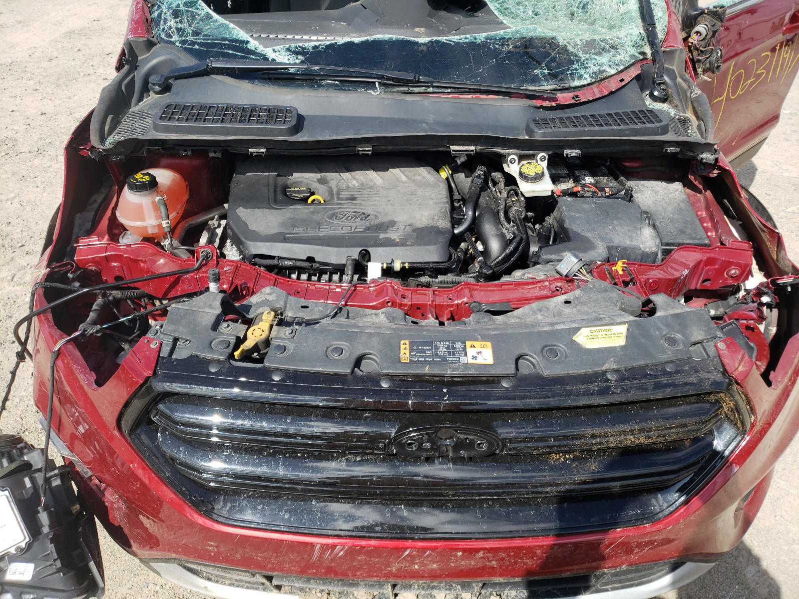 Photo 7 from auction – 2017 FORD ESCAPE SE with VIN 1FMCU0GD5HUB40457