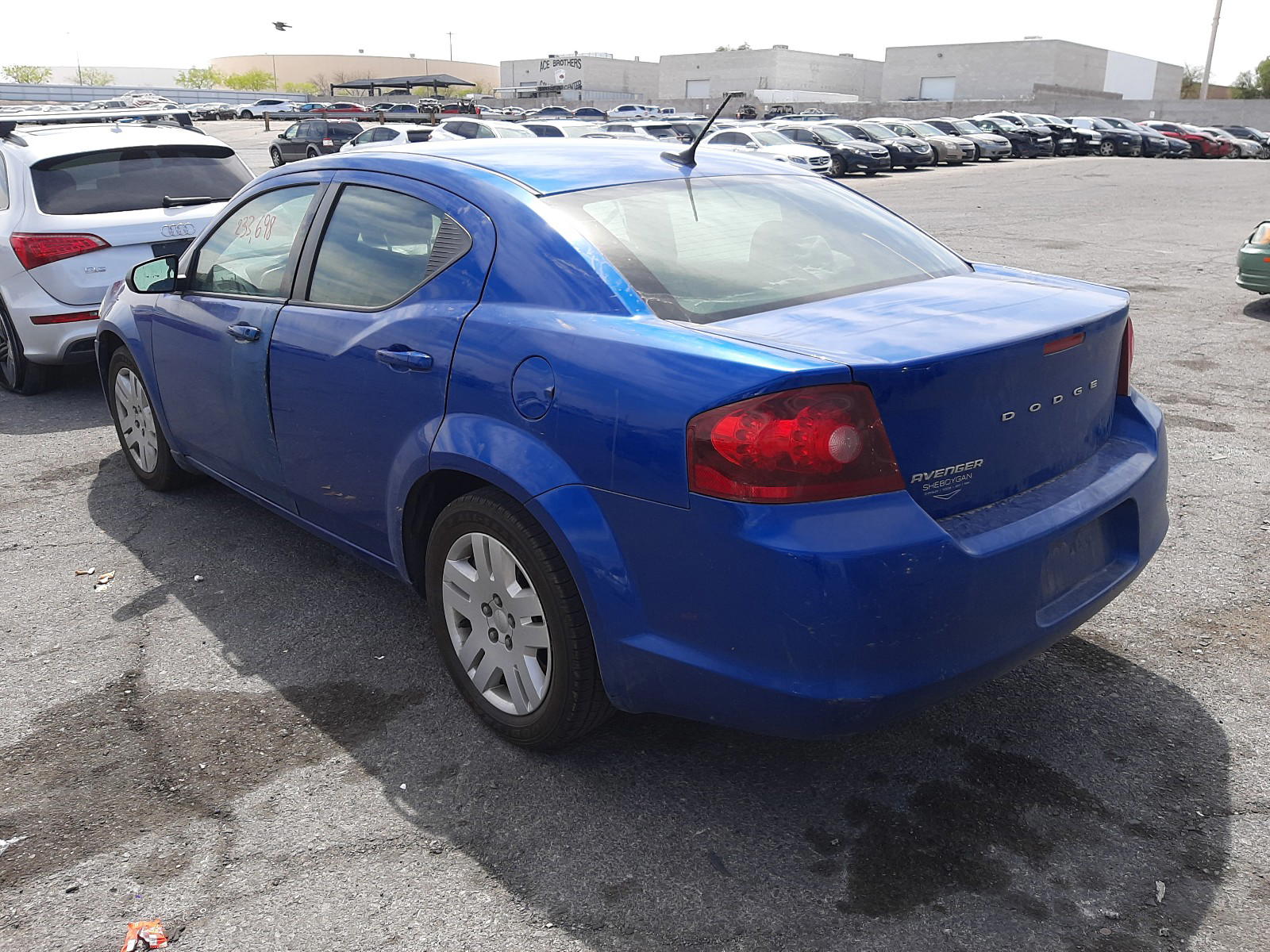 Photo 3 from auction – 2012 DODGE AVENGER SE with VIN 1C3CDZAB9CN211683