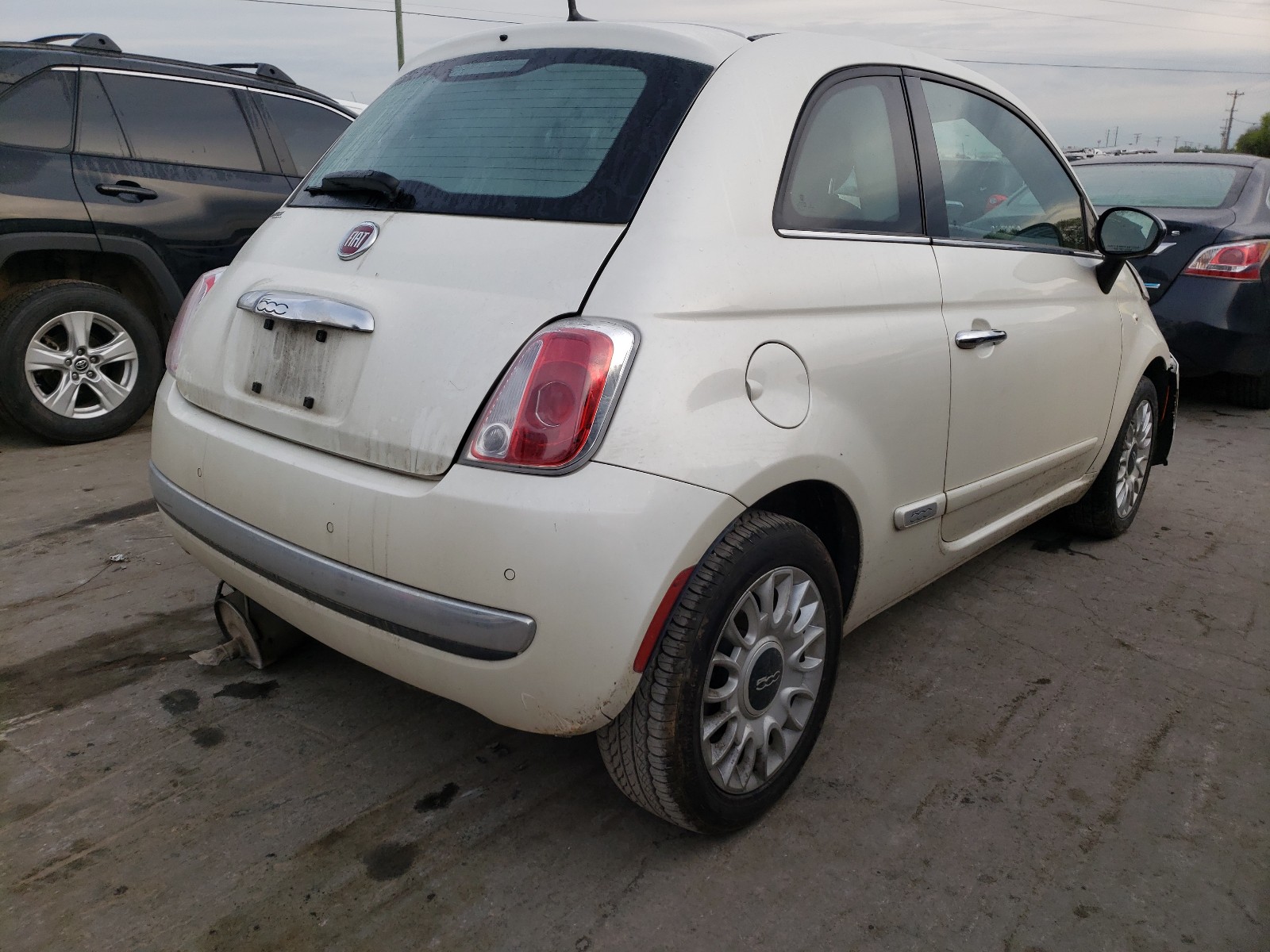 Photo 4 from auction – 2013 FIAT 500 LOUNGE with VIN 3C3CFFCR6DT651848
