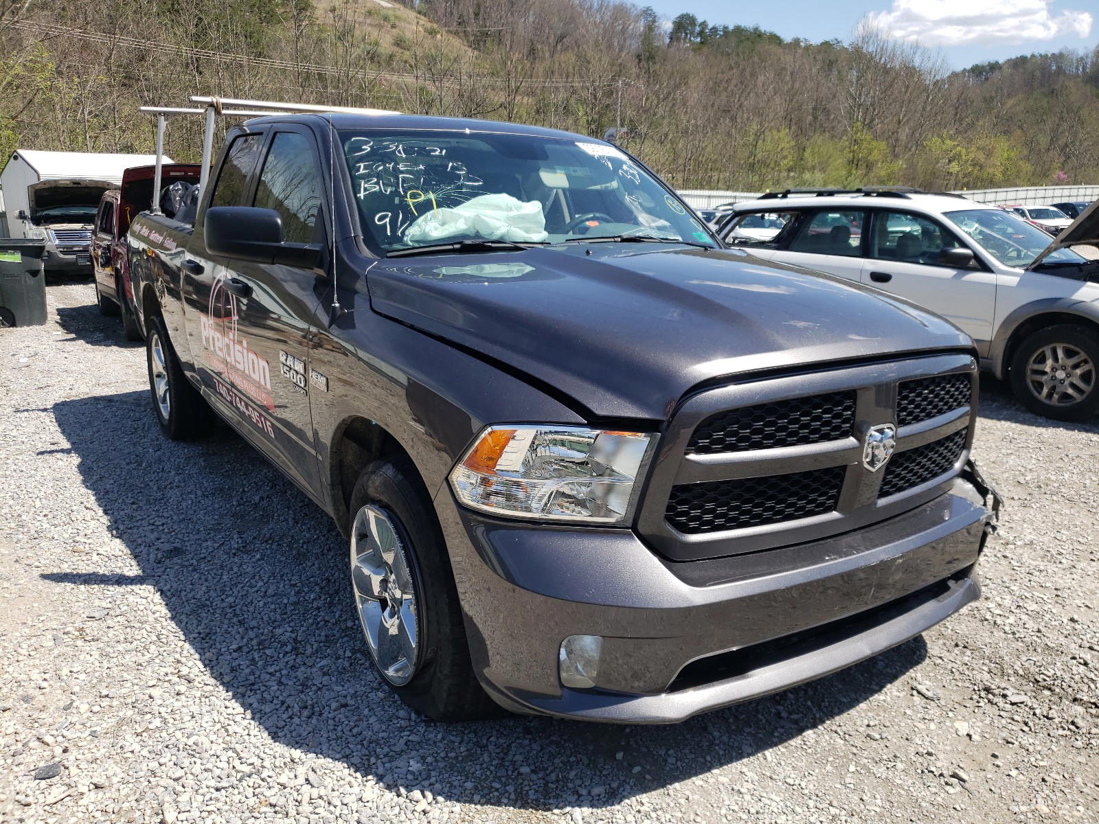 RAM 1500 CLASS 2019 with VIN 1C6RR7FT1KS607708 - Photo from auction