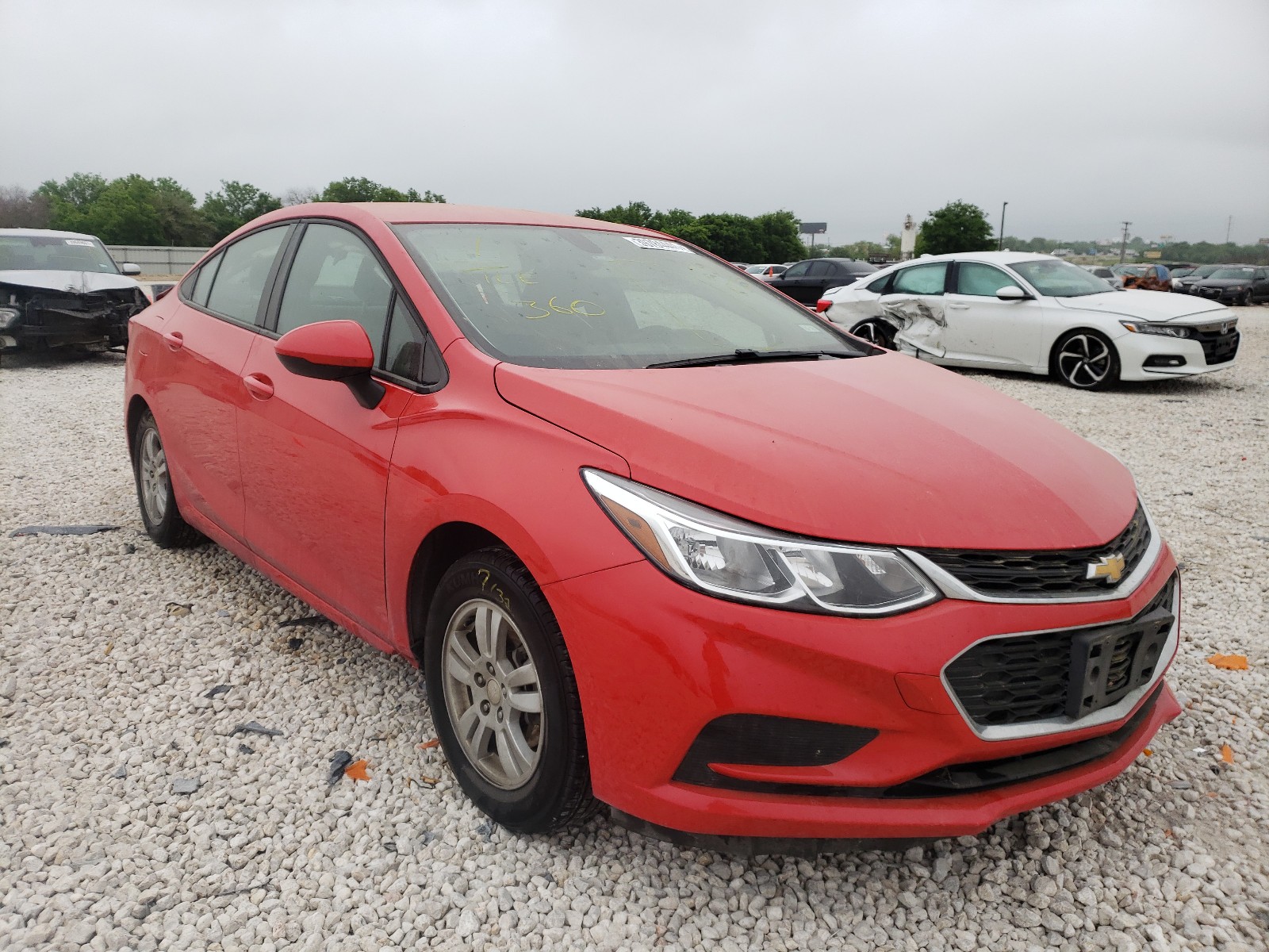 CHEVROLET CRUZE LS 2018 with VIN 1G1BC5SM2J7231075 - Photo from auction