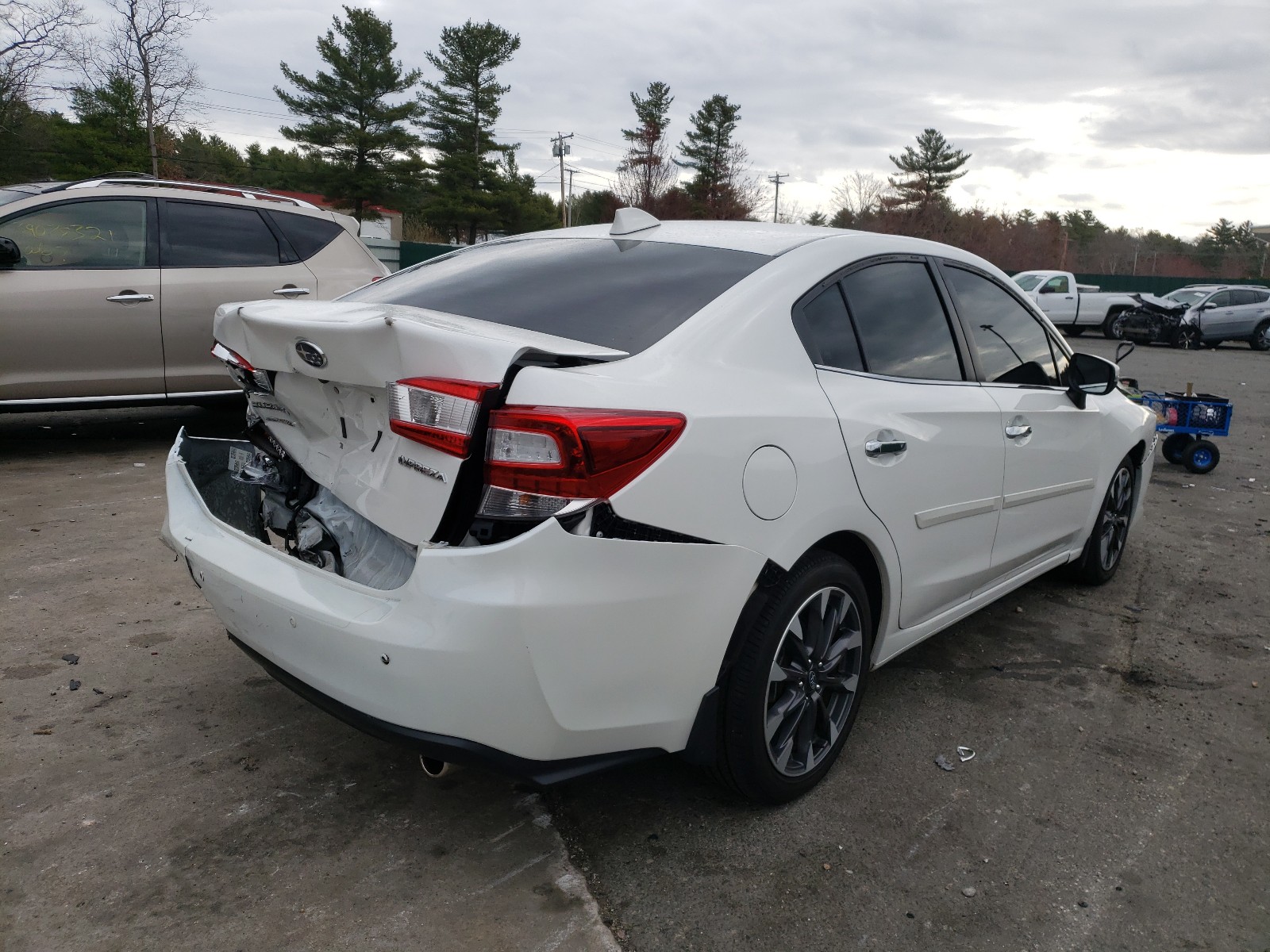 Photo 4 from auction – 2020 SUBARU IMPREZA LI with VIN 4S3GKAU65L3602344