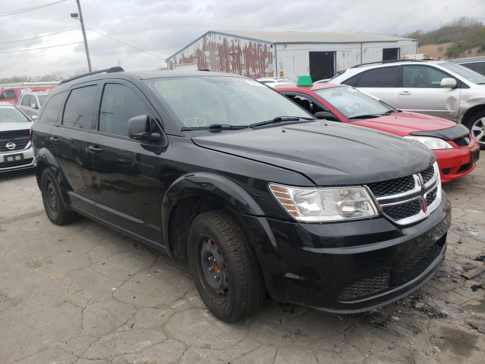 DODGE JOURNEY SE 2012 with VIN 3C4PDCAB6CT256719 - Photo from auction