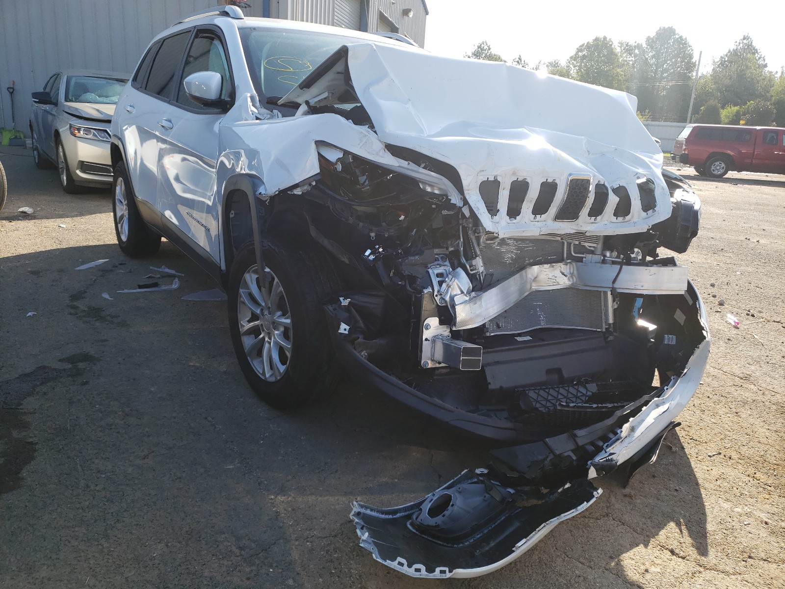 JEEP CHEROKEE L 2020 with VIN 1C4PJMCB3LD555733 - Photo from auction