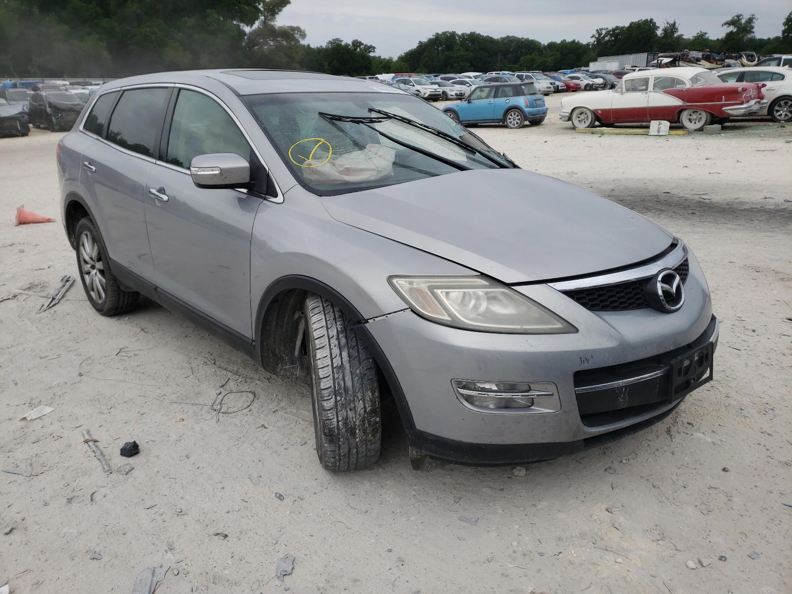MAZDA CX-9 2007 with VIN JM3TB38Y870114624 - Photo from auction