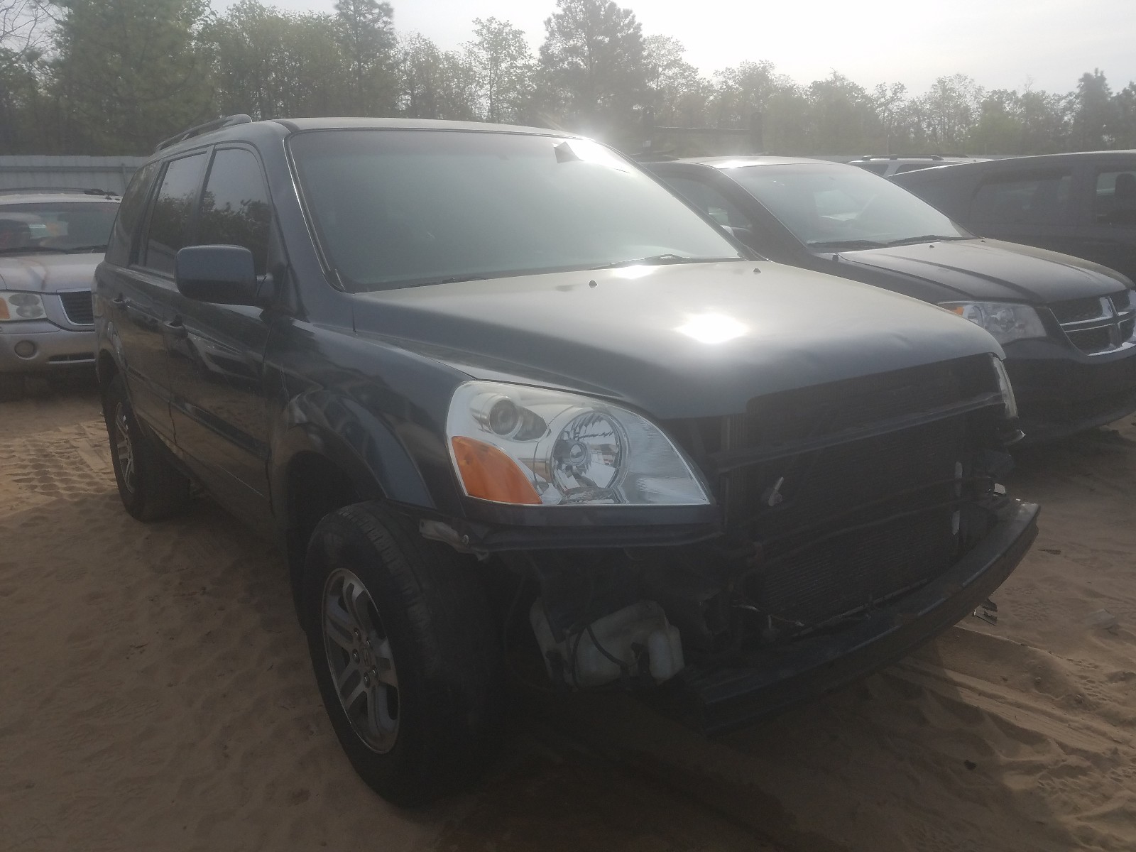 Zdjęcie 1 z aukcji – 2003 HONDA PILOT EXL z VIN 2HKYF18573H604322