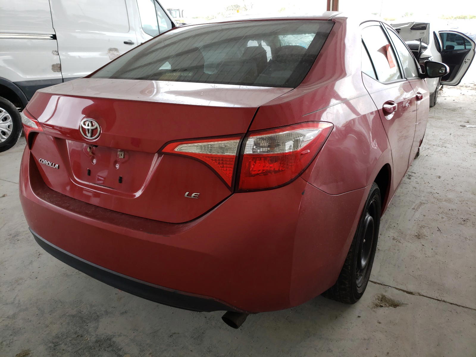 Photo 4 from auction – 2014 TOYOTA COROLLA L with VIN 2T1BURHE3EC089576