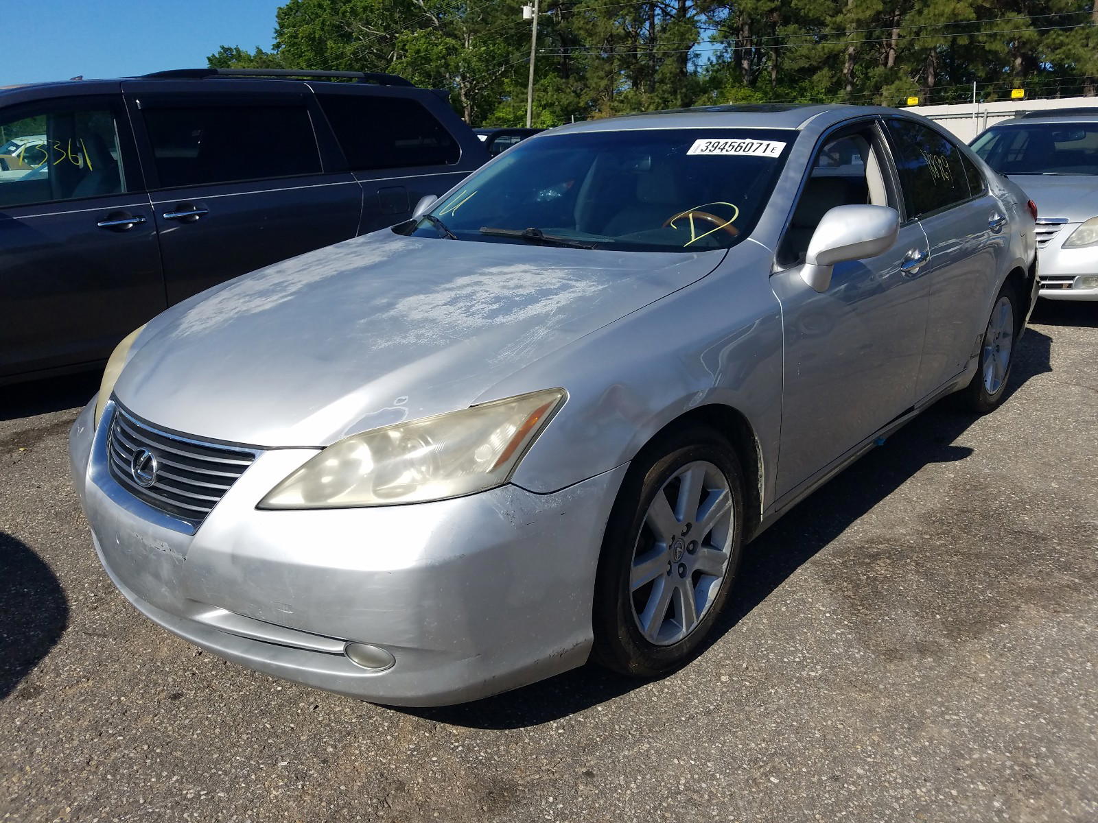 Photo 2 from auction – 2007 LEXUS ES 350 with VIN JTHBJ46G072013863