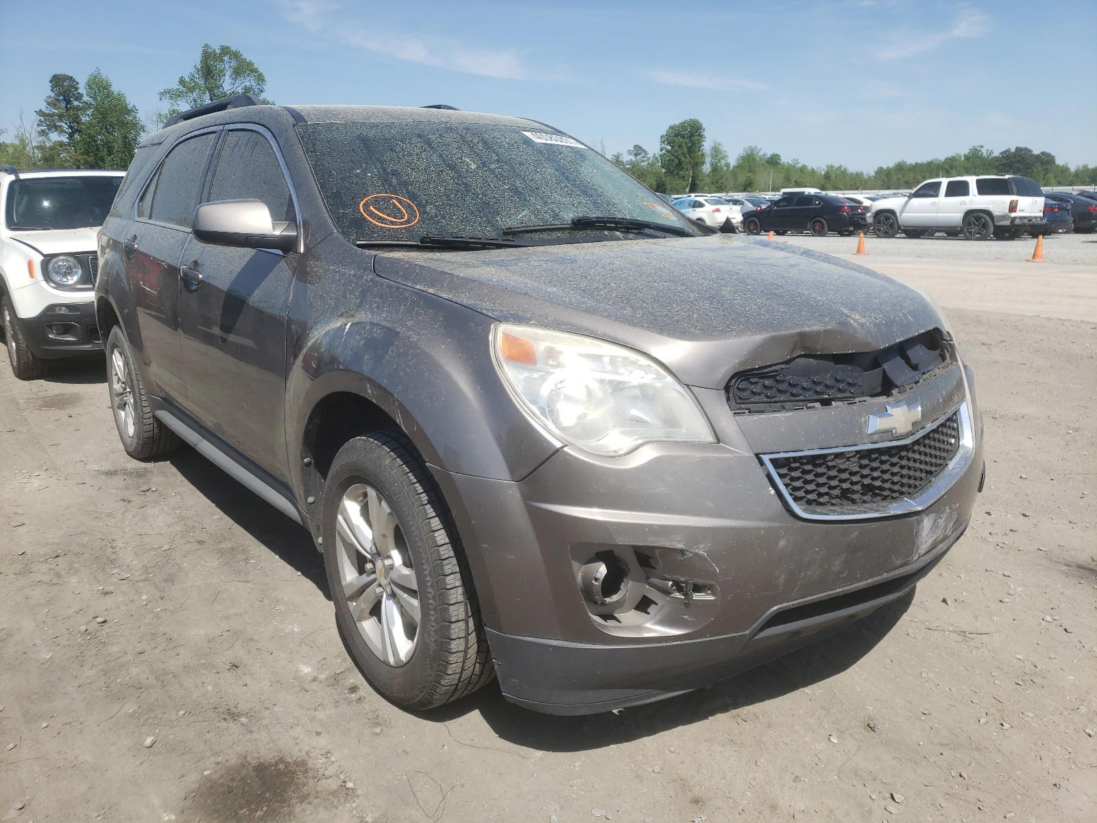CHEVROLET EQUINOX LT 2012 with VIN 2GNALDEK2C6129275 - Photo from auction