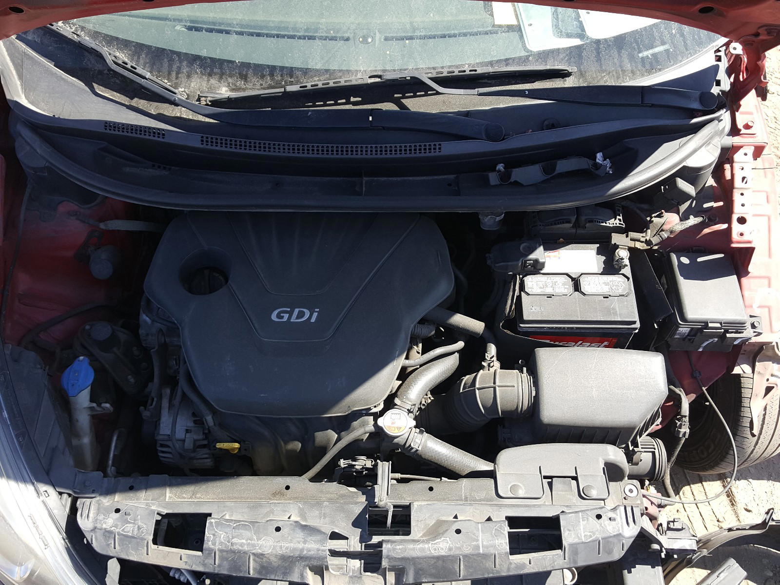 Photo 7 from auction – 2013 KIA RIO LX with VIN KNADM4A38D6231301