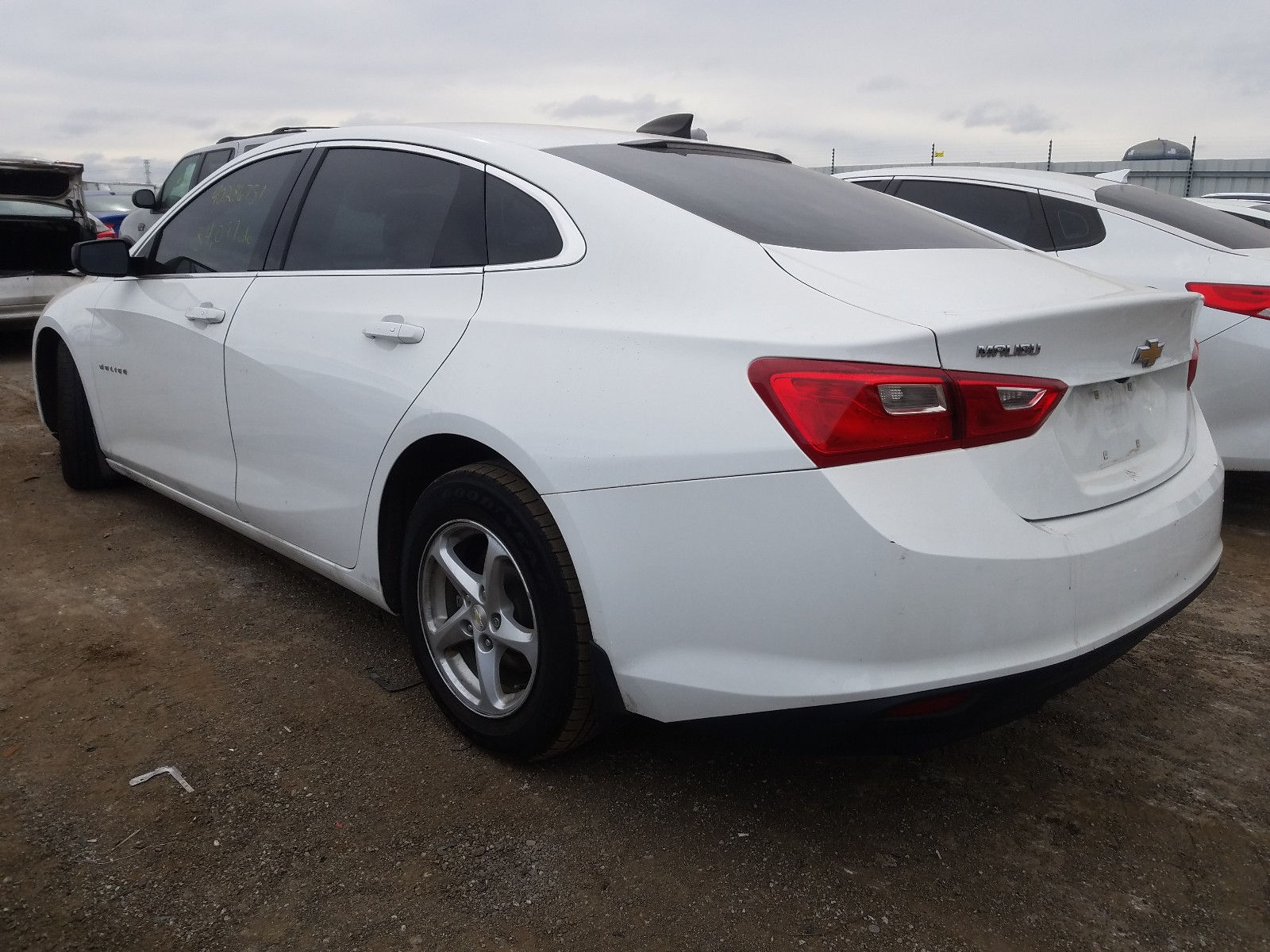Photo 3 from auction – 2017 CHEVROLET MALIBU LS with VIN 1G1ZB5ST2HF136220