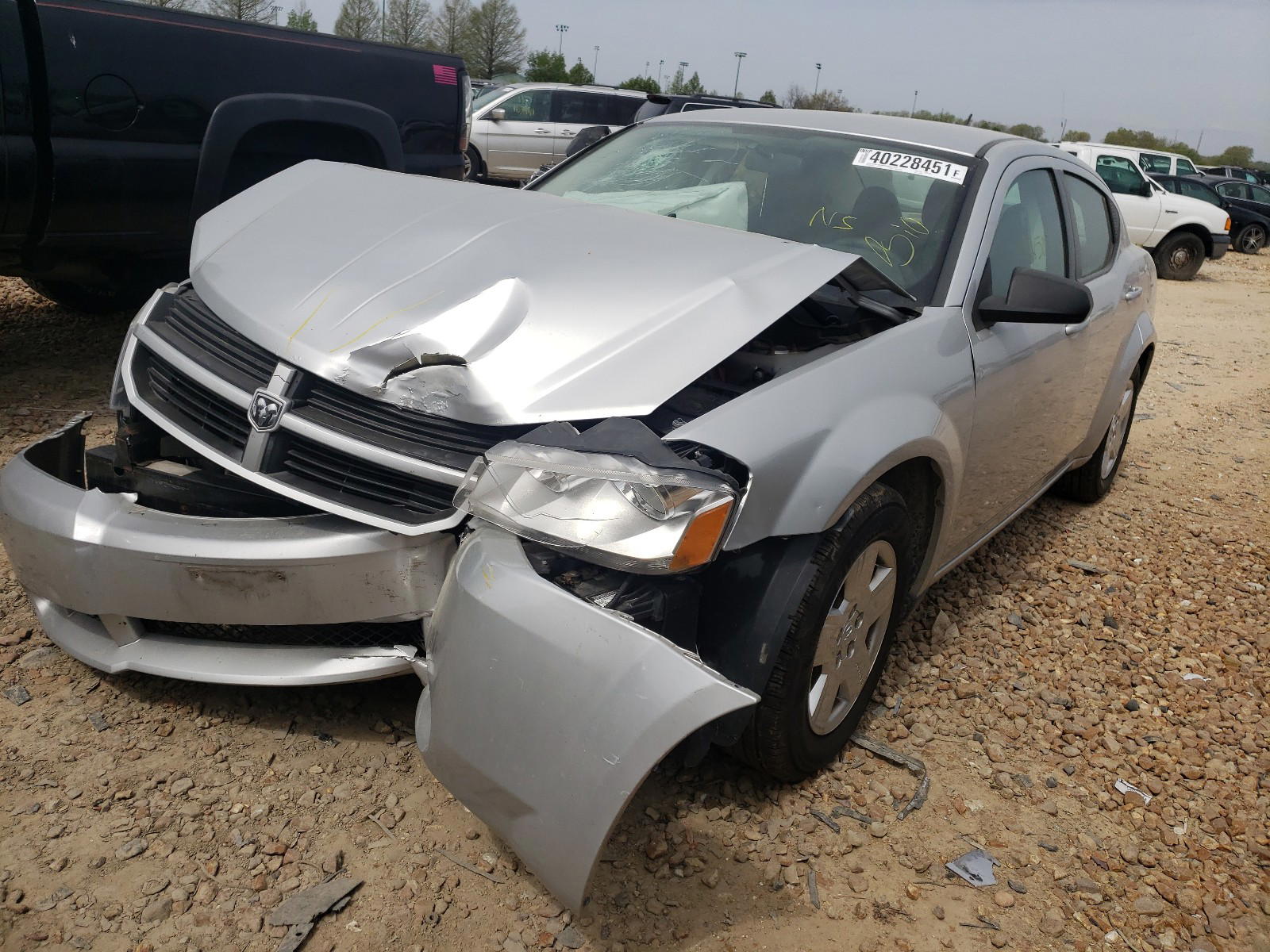 Photo 2 from auction – 2010 DODGE AVENGER SX with VIN 1B3CC4FB4AN119390