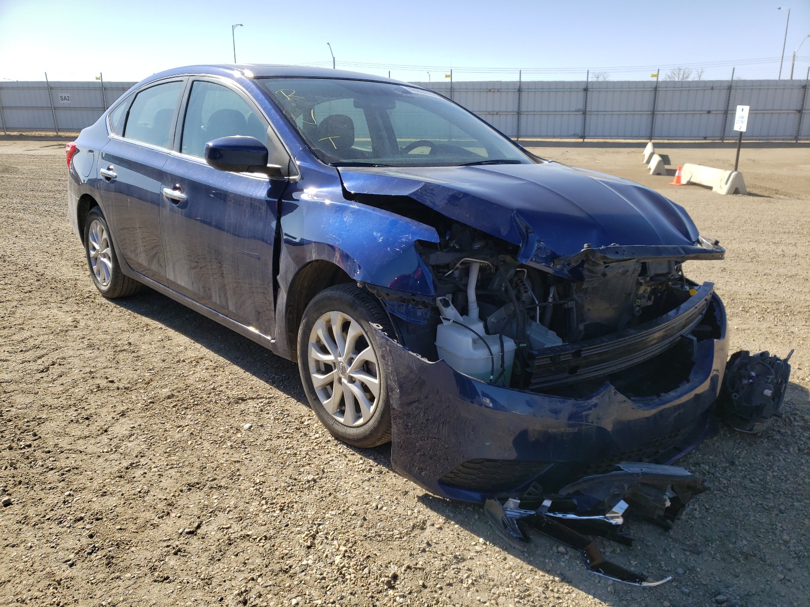 Photo 11 from auction – 2019 NISSAN SENTRA S with VIN 3N1AB7AP3KY229657