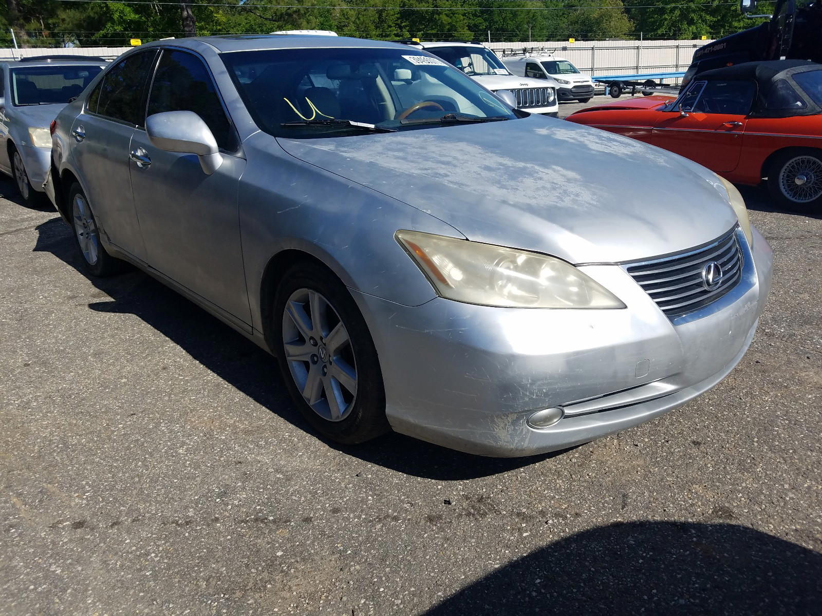 LEXUS ES 350 2007 with VIN JTHBJ46G072013863 - Photo from auction