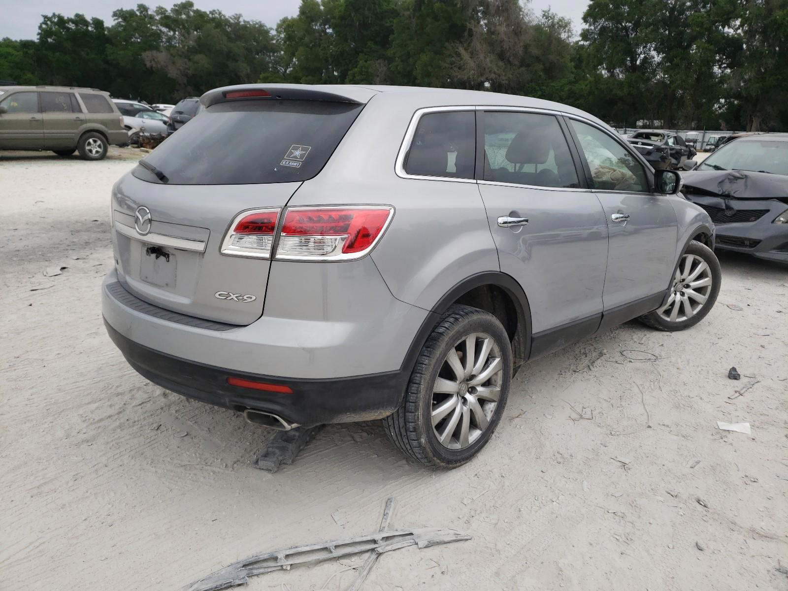 Photo 4 from auction – 2007 MAZDA CX-9 with VIN JM3TB38Y870114624