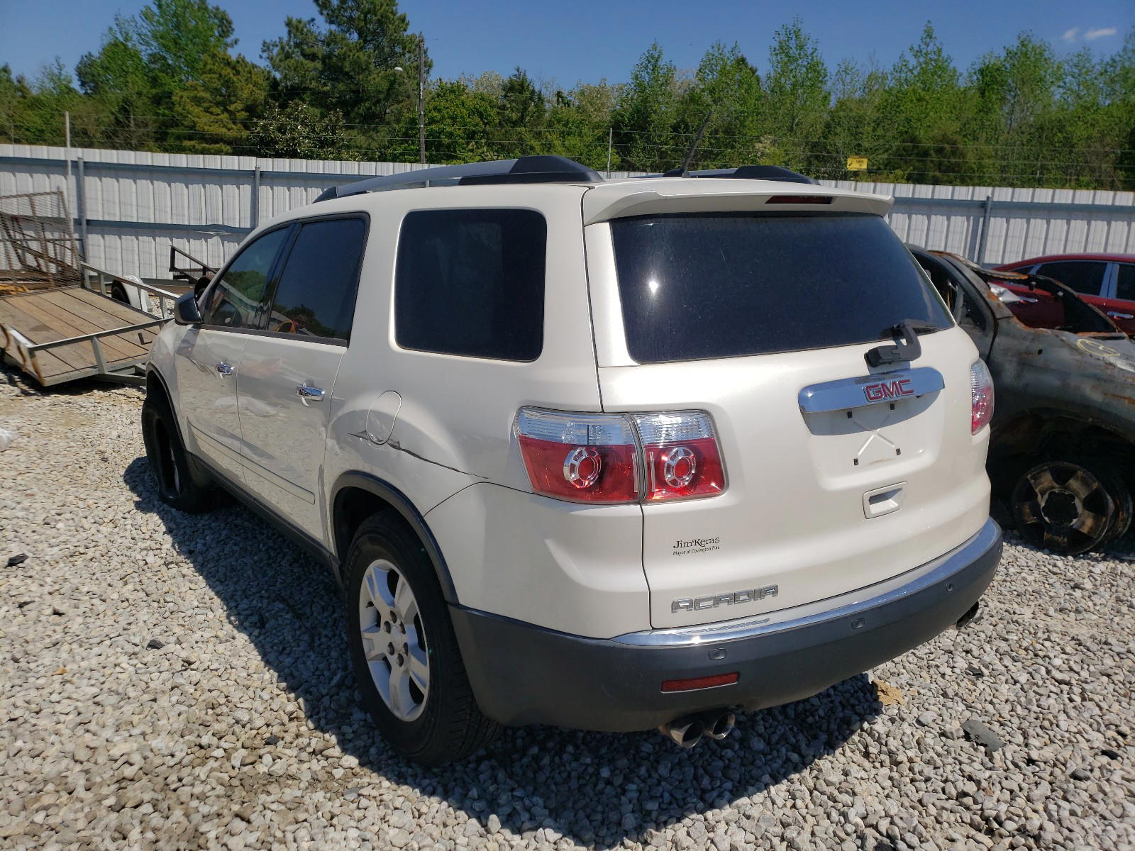 Photo 3 from auction – 2010 GMC ACADIA with VIN 1GKLRLED7AJ187382