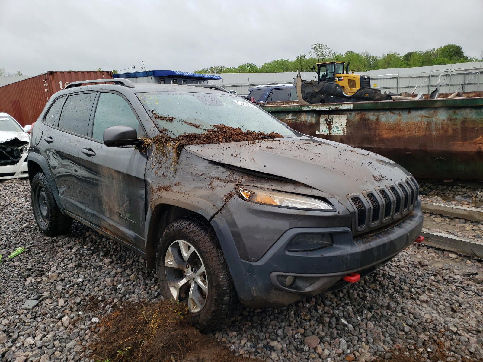 JEEP CHEROKEE T 2014 with VIN 1C4PJMBS3EW161349 - Photo from auction