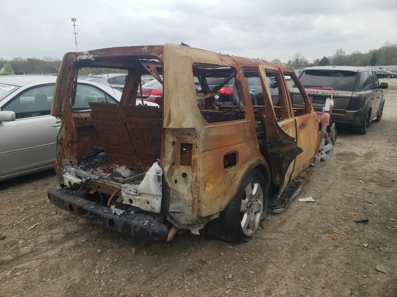 Photo 4 from auction – 2008 LAND ROVER LR3 HSE with VIN SALAG25458A446490