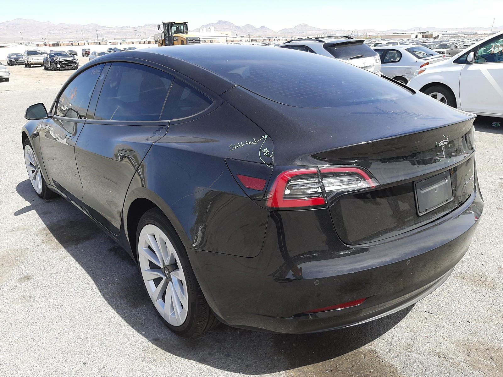 Photo 3 from auction – 2021 TESLA MODEL 3 with VIN 5YJ3E1EB1MF866831