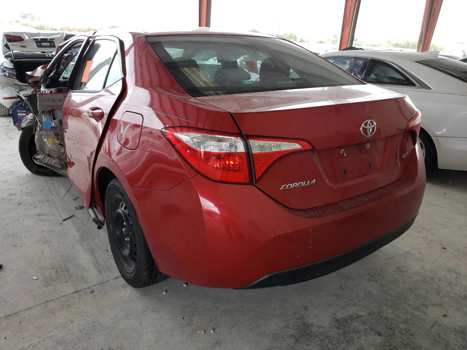 Photo 3 from auction – 2014 TOYOTA COROLLA L with VIN 2T1BURHE3EC089576