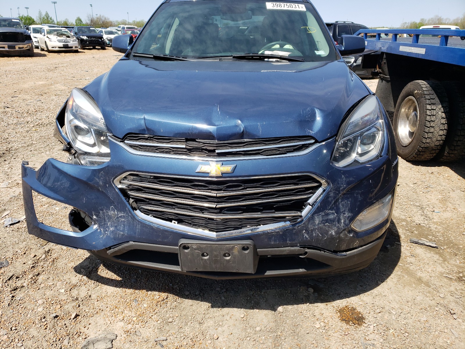 Photo 9 from auction – 2016 CHEVROLET EQUINOX LT with VIN 2GNALCEK4G6317215