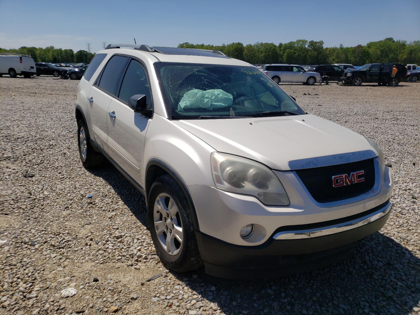 GMC ACADIA 2010 with VIN 1GKLRLED7AJ187382 - Photo from auction