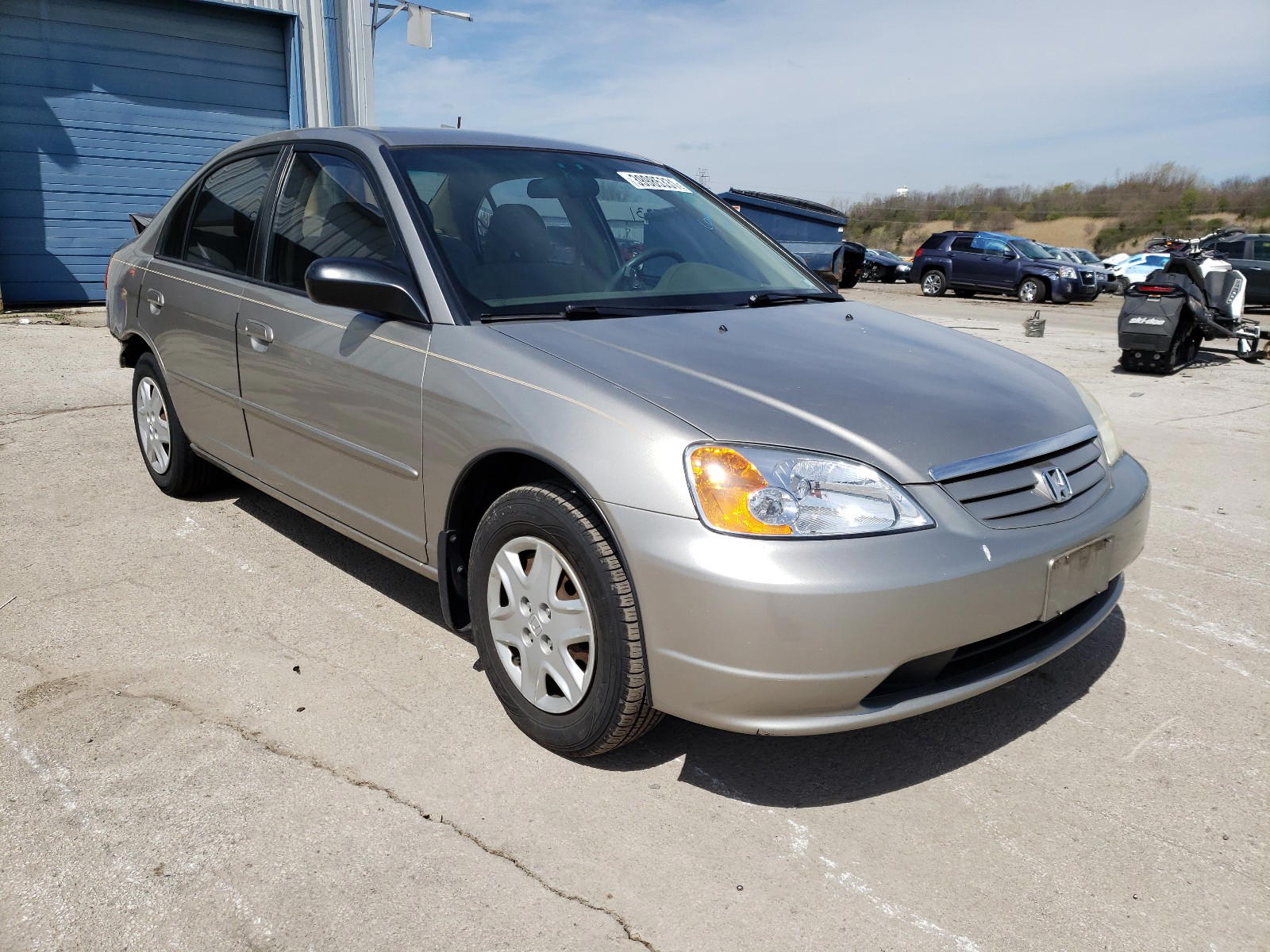 HONDA CIVIC 2003 with VIN 1HGES16583L018291 - Photo from auction