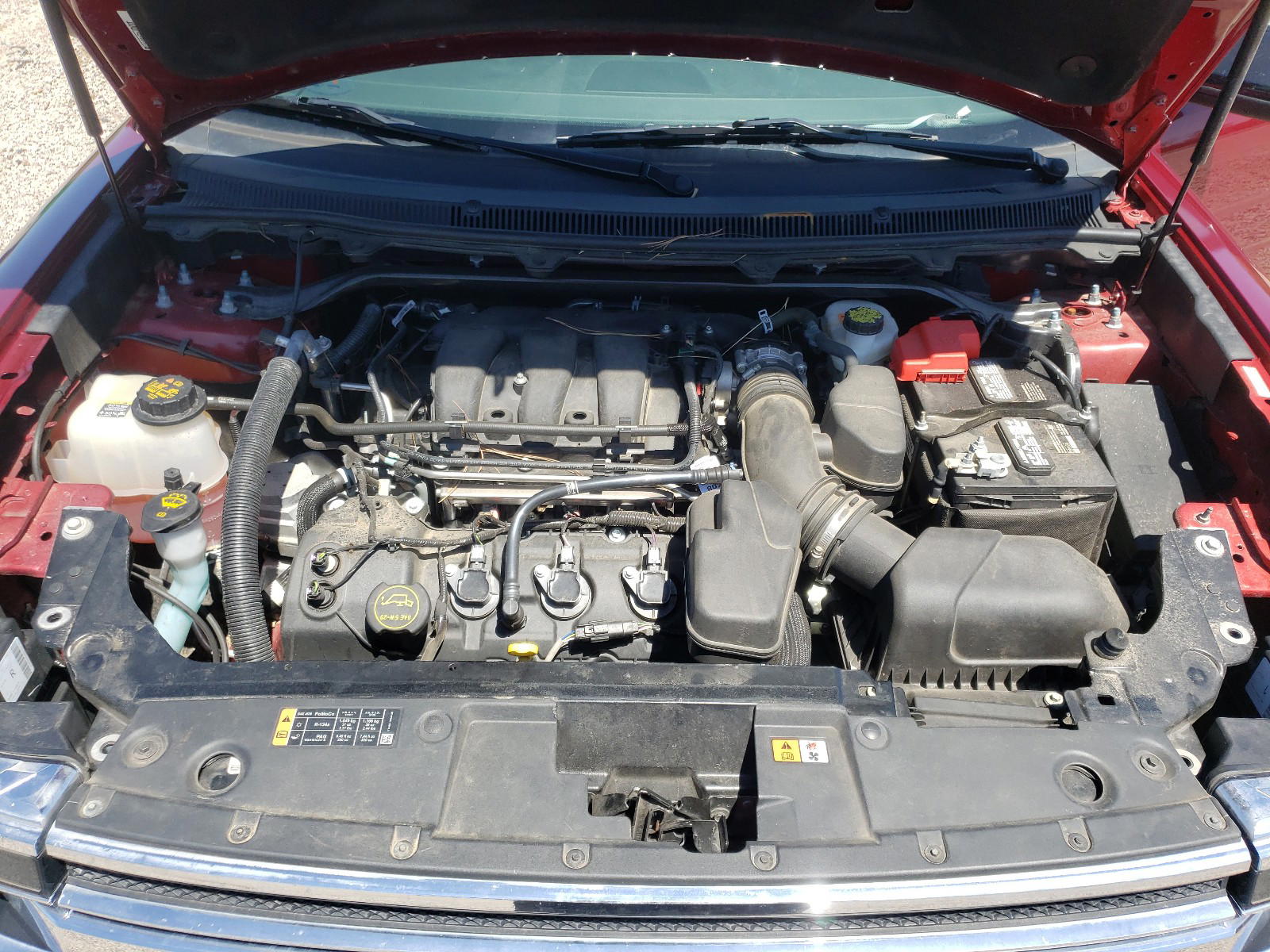 Photo 7 from auction – 2019 FORD FLEX SEL with VIN 2FMGK5C88KBA08853