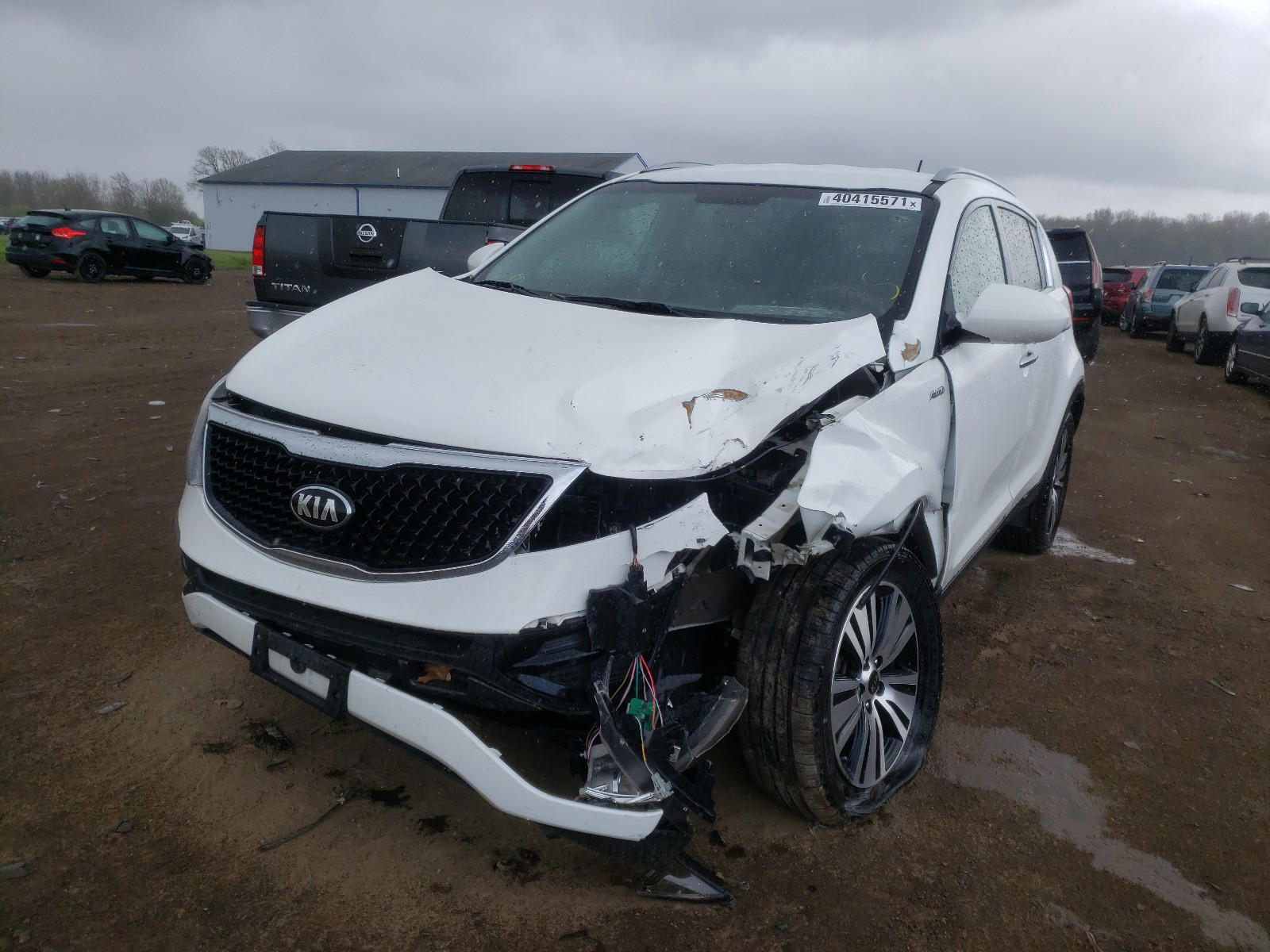 Photo 2 from auction – 2016 KIA SPORTAGE E with VIN KNDPCCAC7G7874508