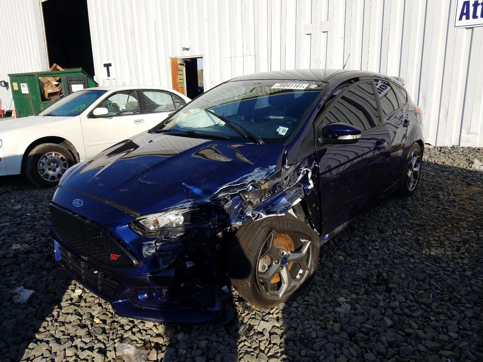 Photo 2 from auction – 2017 FORD FOCUS ST with VIN 1FADP3L99HL202649