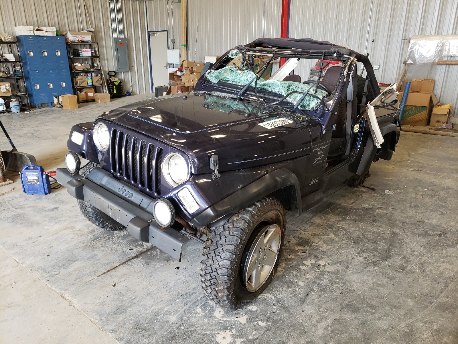 Photo 2 from auction – 1999 JEEP WRANGLER / with VIN 1J4FY19S1XP433867