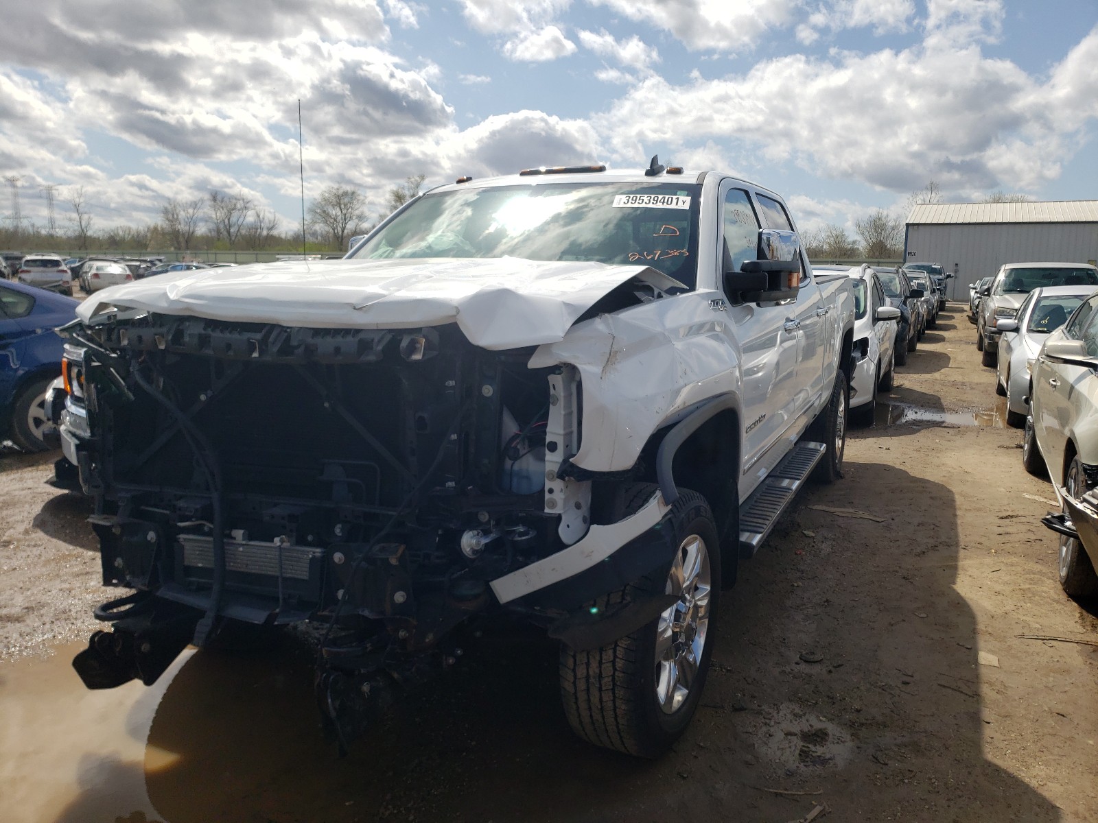 Photo 2 from auction – 2019 GMC SIERRA K25 with VIN 1GT12REG7KF267385