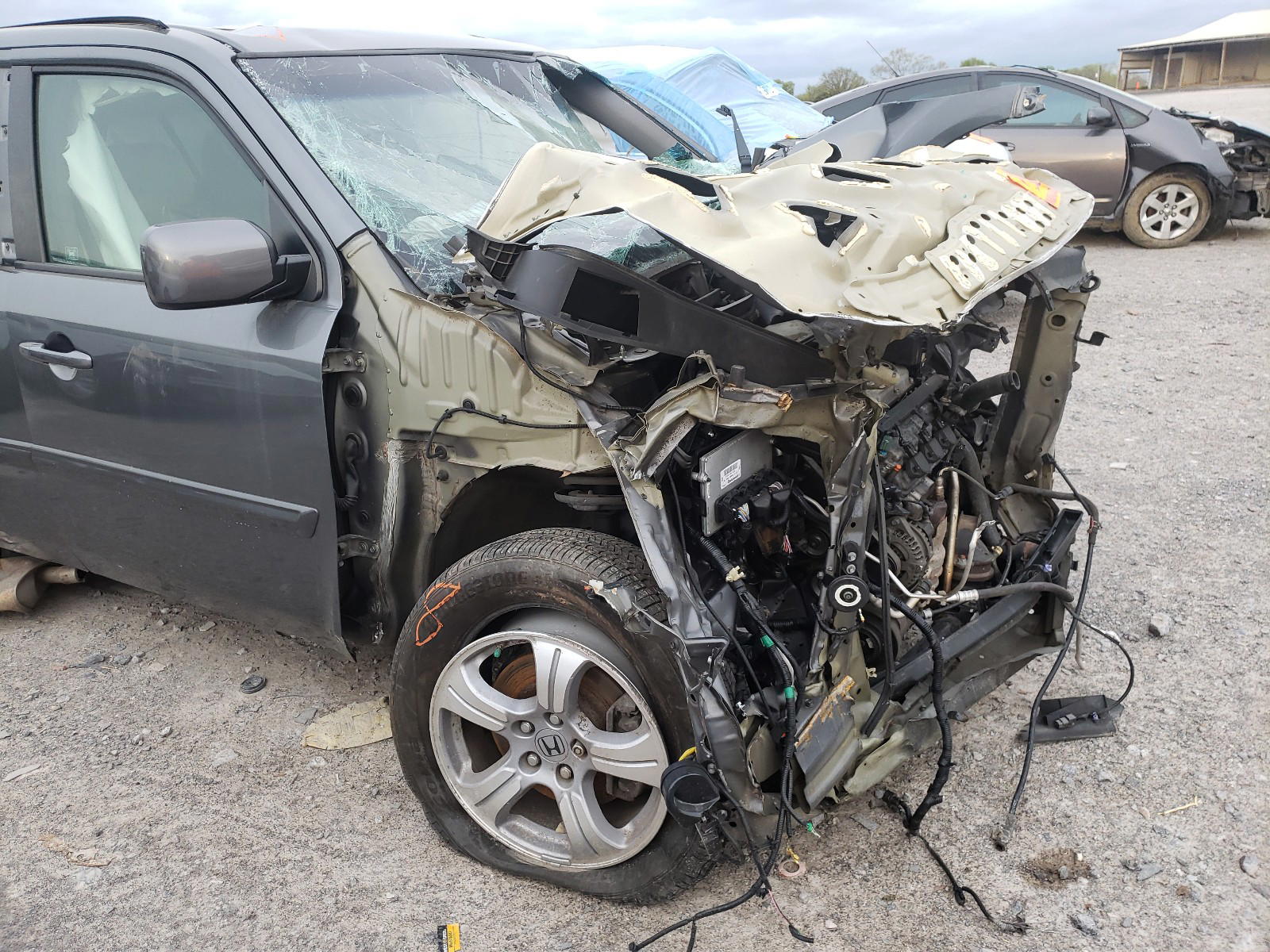 Photo 9 from auction – 2012 HONDA PILOT EXL with VIN 5FNYF3H60CB015454