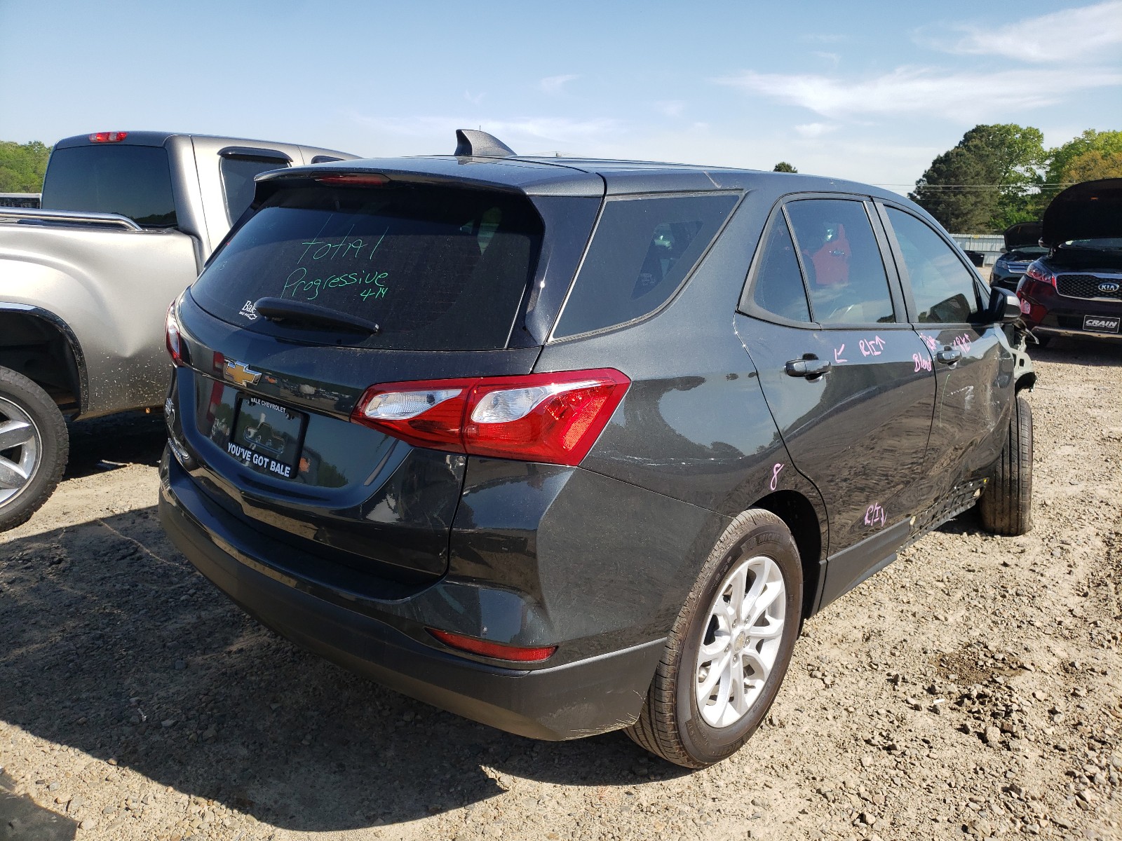 Photo 4 from auction – 2020 CHEVROLET EQUINOX LS with VIN 3GNAXHEV9LS639968