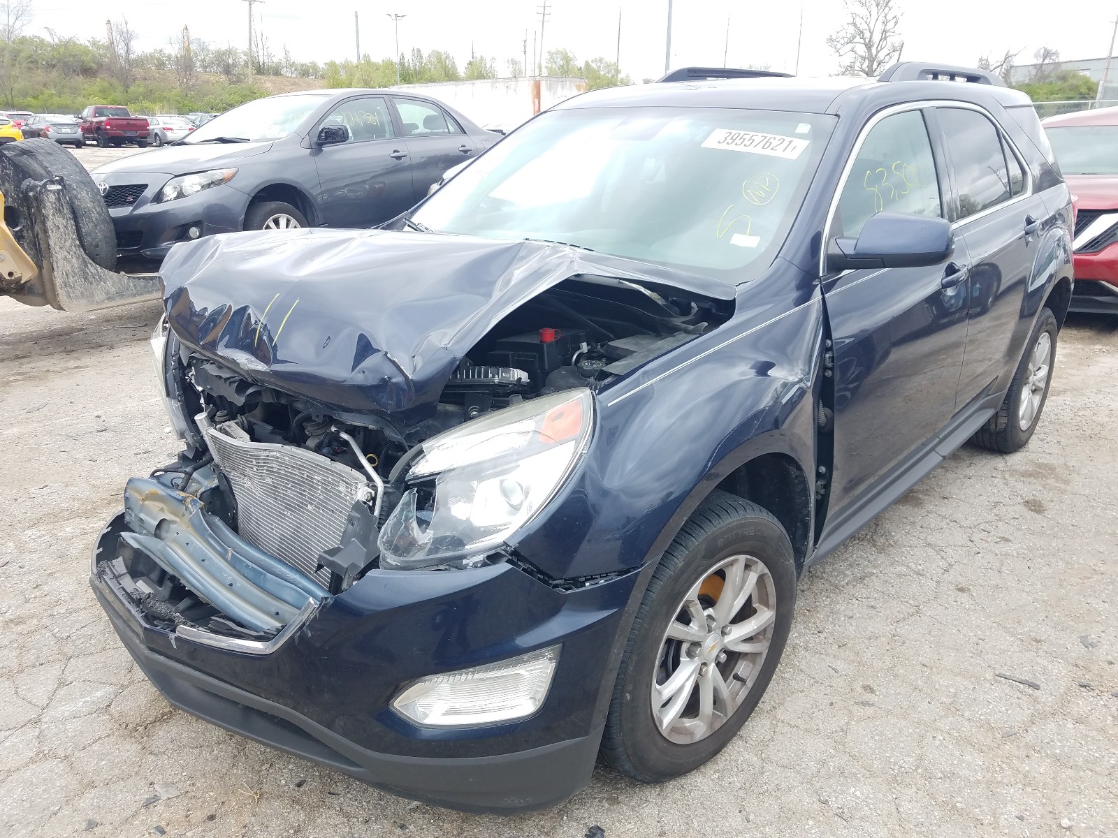Photo 2 from auction – 2016 CHEVROLET EQUINOX LT with VIN 2GNALCEK9G1169625