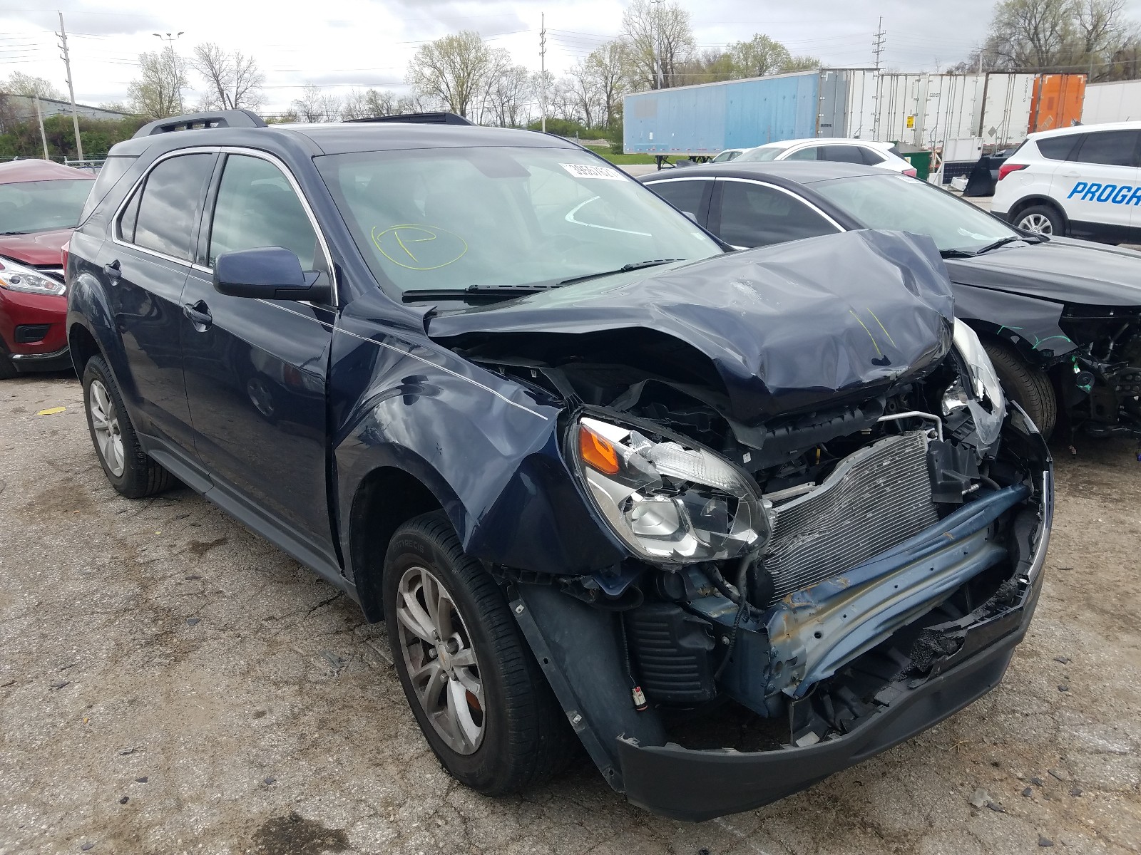 CHEVROLET EQUINOX LT 2016 with VIN 2GNALCEK9G1169625 - Photo from auction