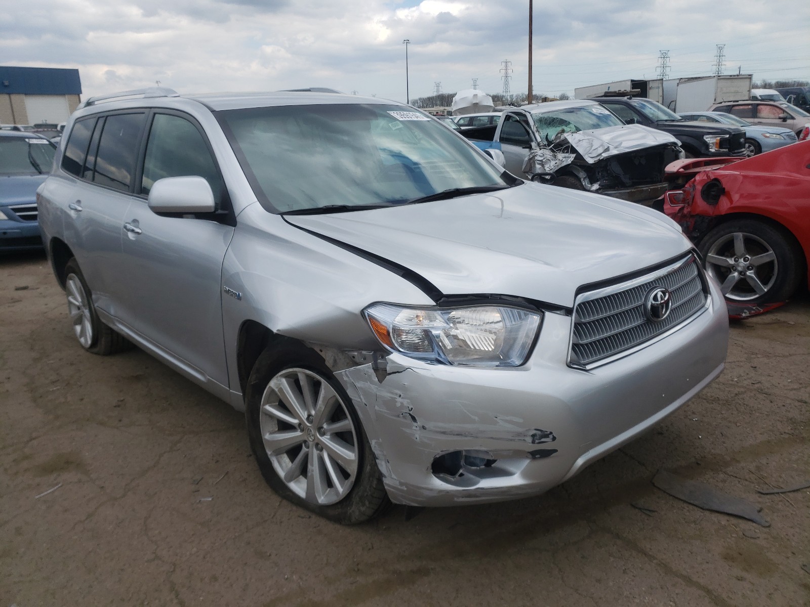Photo 1 from auction – 2010 TOYOTA HIGHLANDER with VIN JTEBW3EH9A2041042
