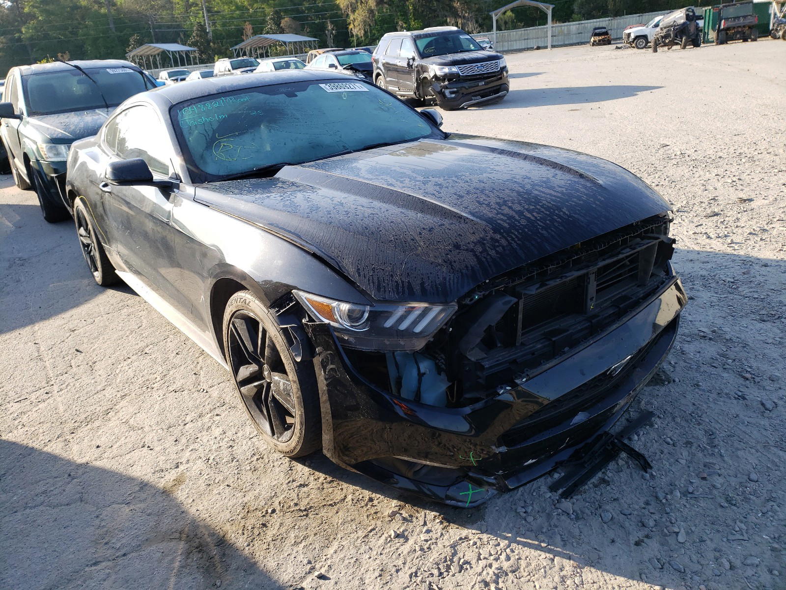 FORD MUSTANG 2015 with VIN 1FA6P8TH7F5367033 - Photo from auction