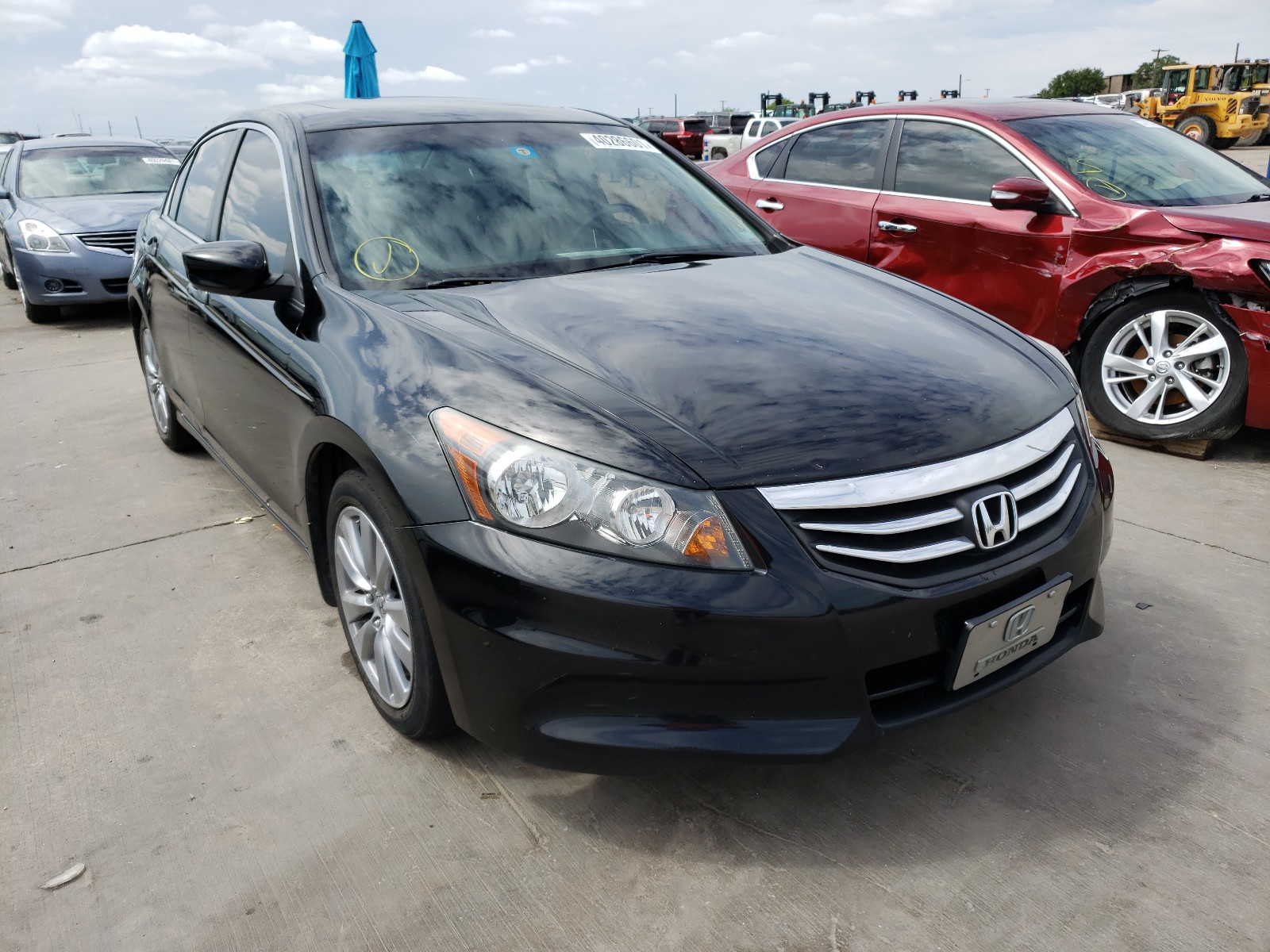 HONDA ACCORD EXL 2012 with VIN 1HGCP2F89CA179415 - Photo from auction