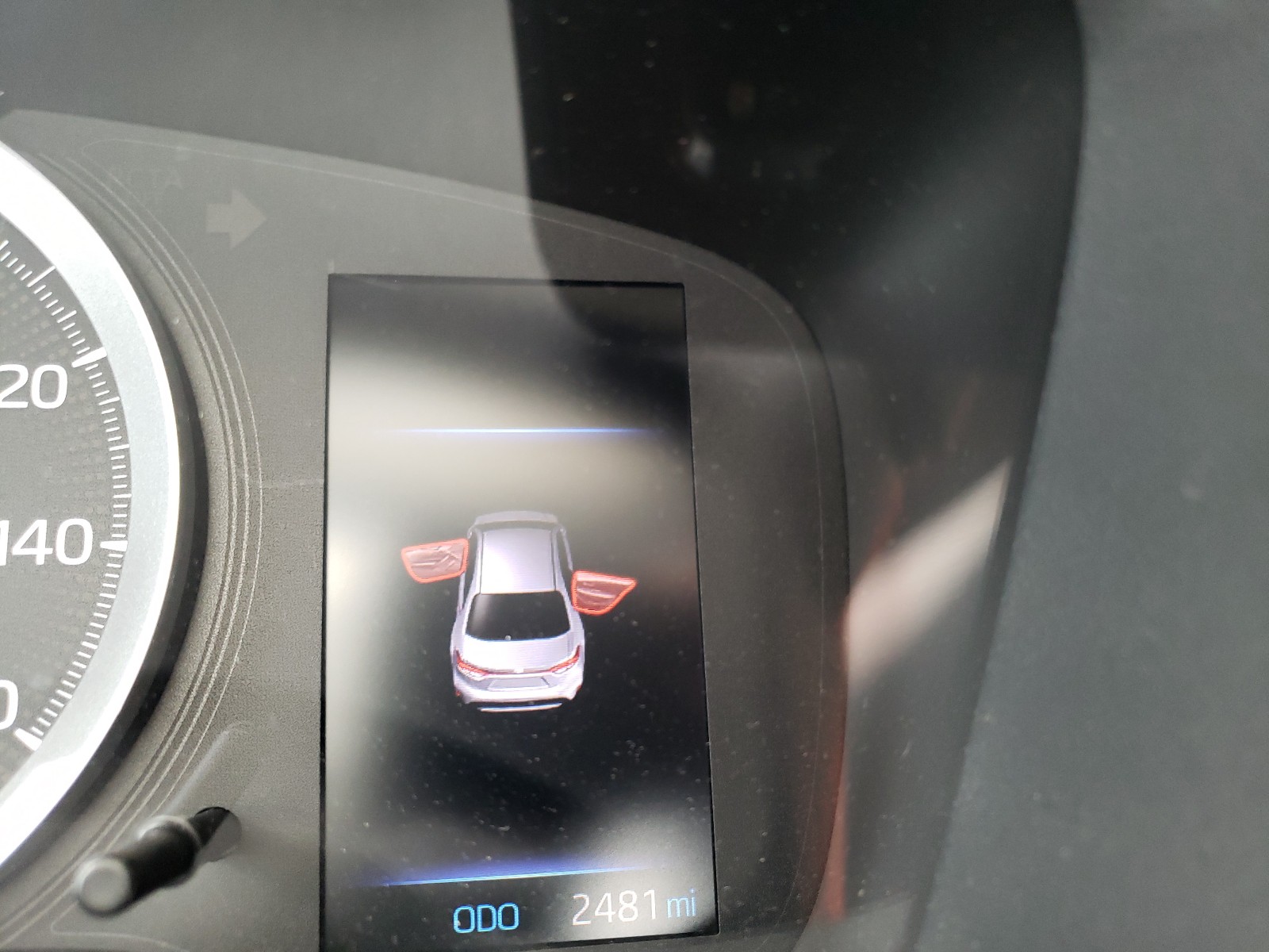 Photo 8 from auction – 2021 TOYOTA COROLLA LE with VIN 5YFEPMAE2MP173856