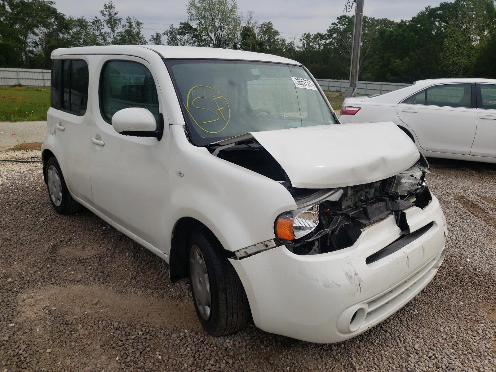 NISSAN CUBE BASE 2012 with VIN JN8AZ2KRXCT253027 - Photo from auction