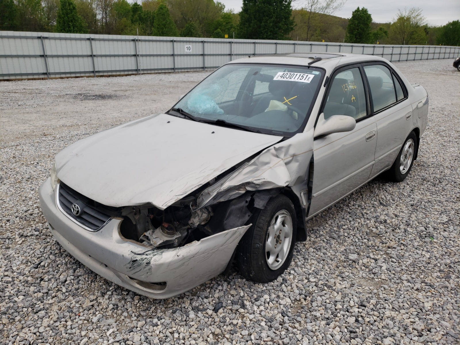 Photo 2 from auction – 2002 TOYOTA COROLLA CE with VIN 1NXBR12EX2Z615434