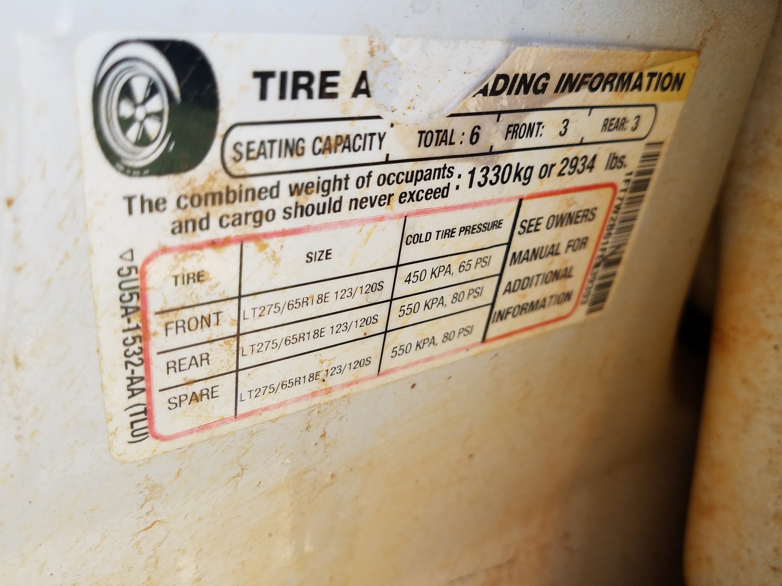Photo 10 from auction – 2015 FORD F250 SUPER with VIN 1FT7W2B61FEB39303